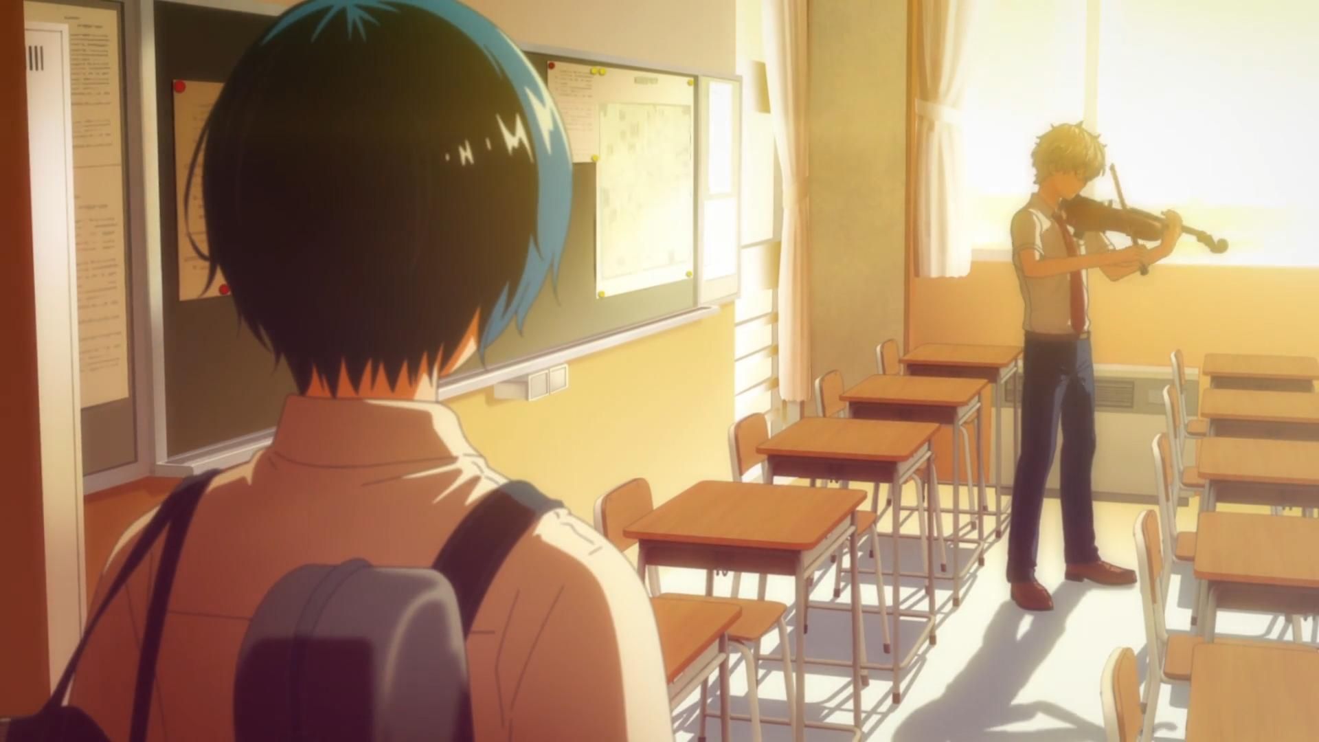 Blue Orchestra background