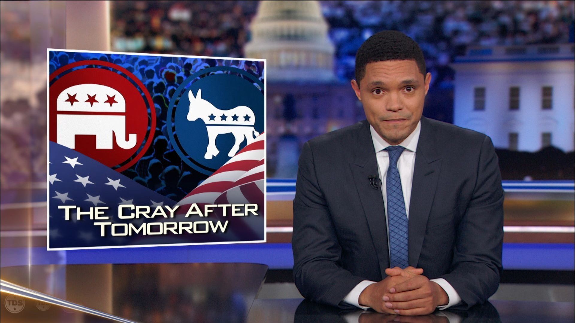 The Daily Show background