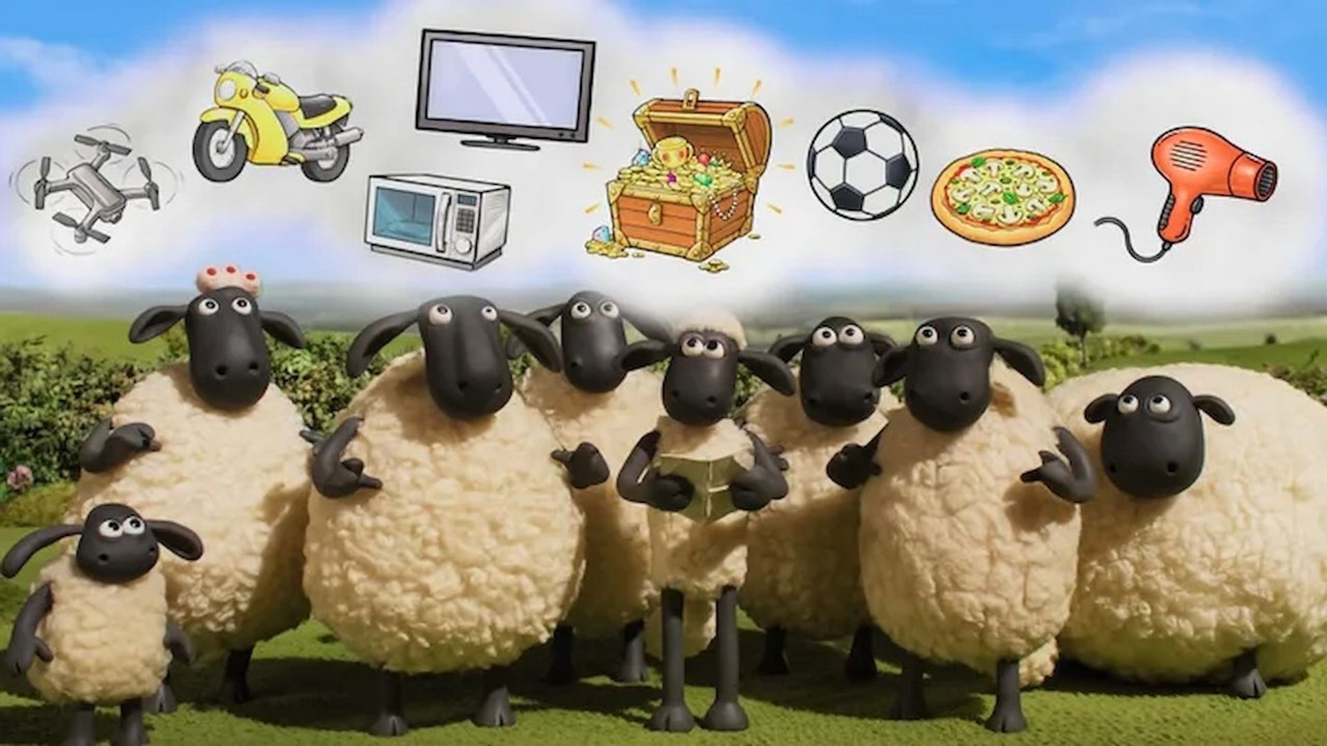 Shaun the Sheep background