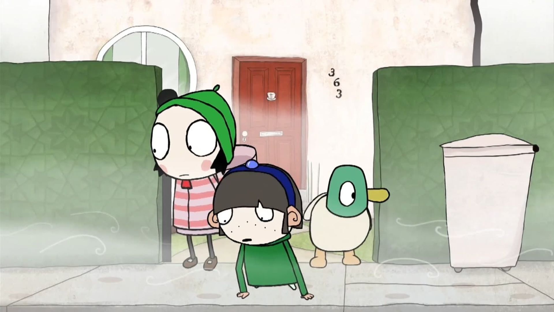 Sarah and Duck background