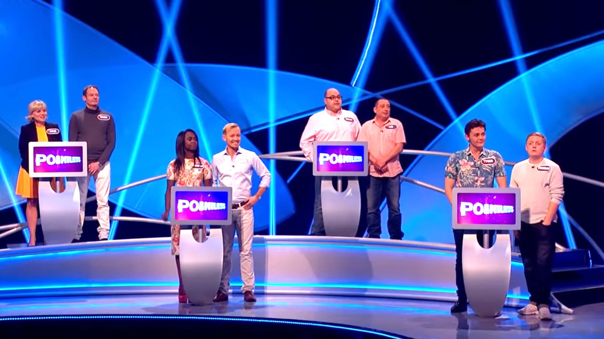 Pointless Celebrities background