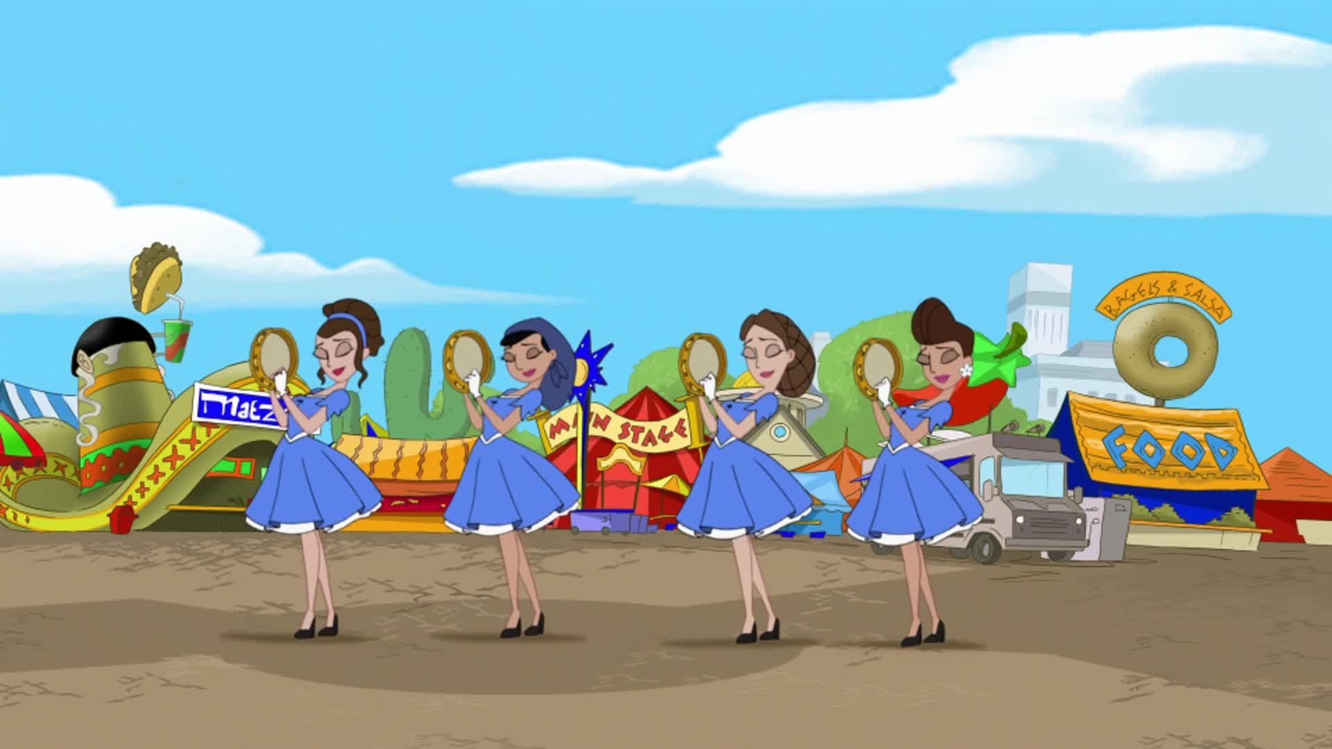 Phineas and Ferb background