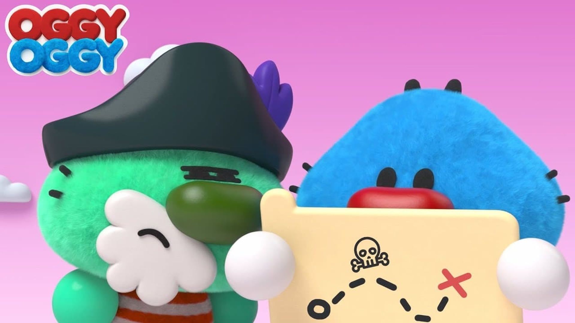 The New Adventures of Oggy background
