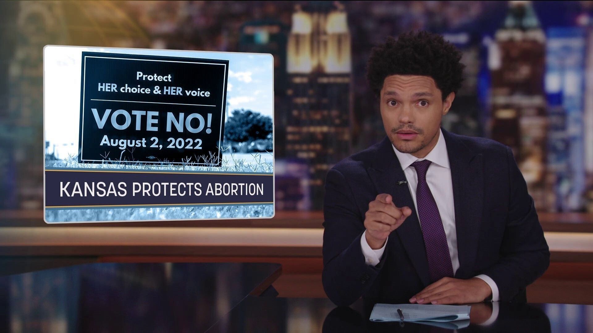 The Daily Show background