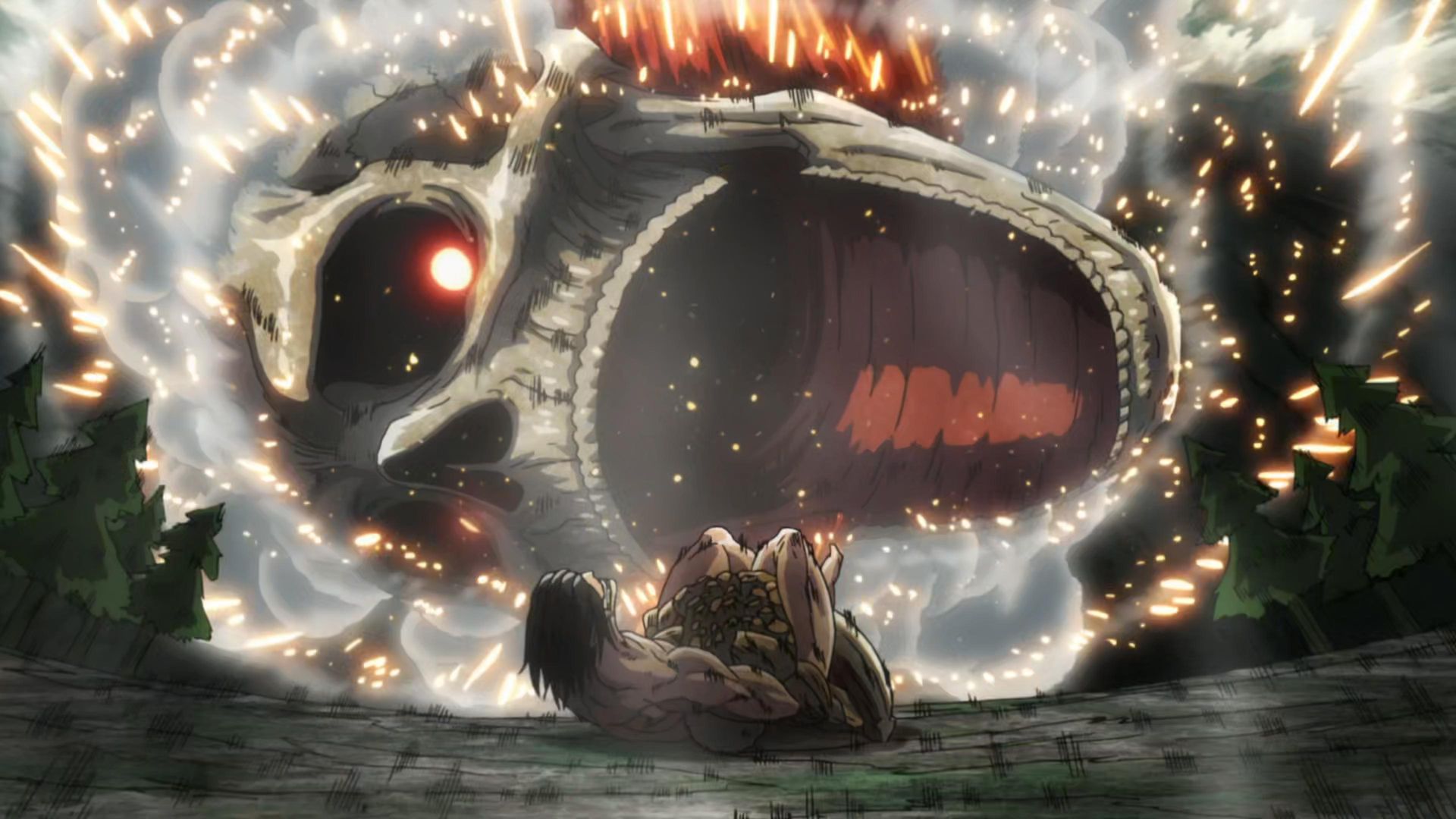 Attack on Titan background