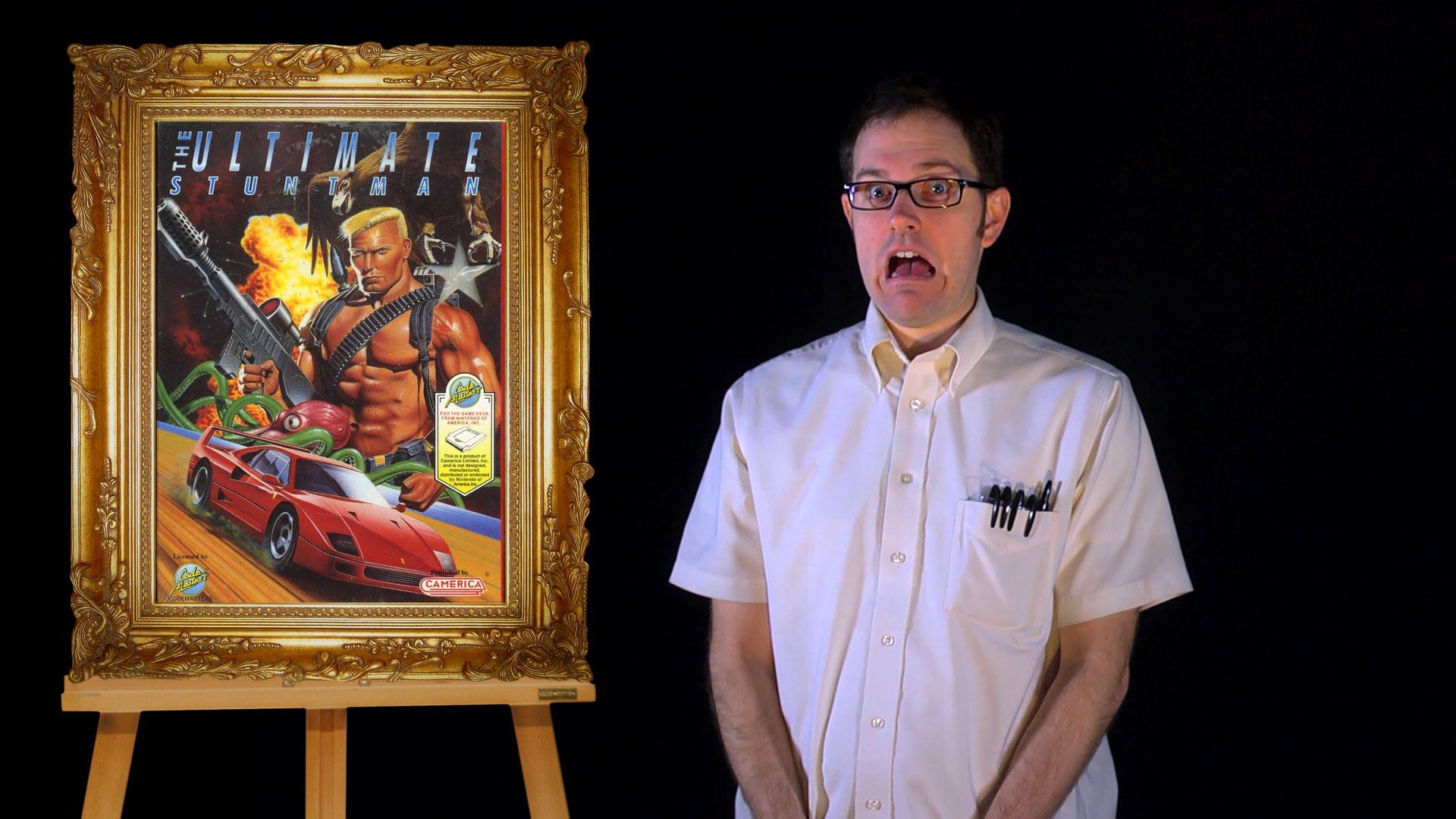 The Angry Video Game Nerd background