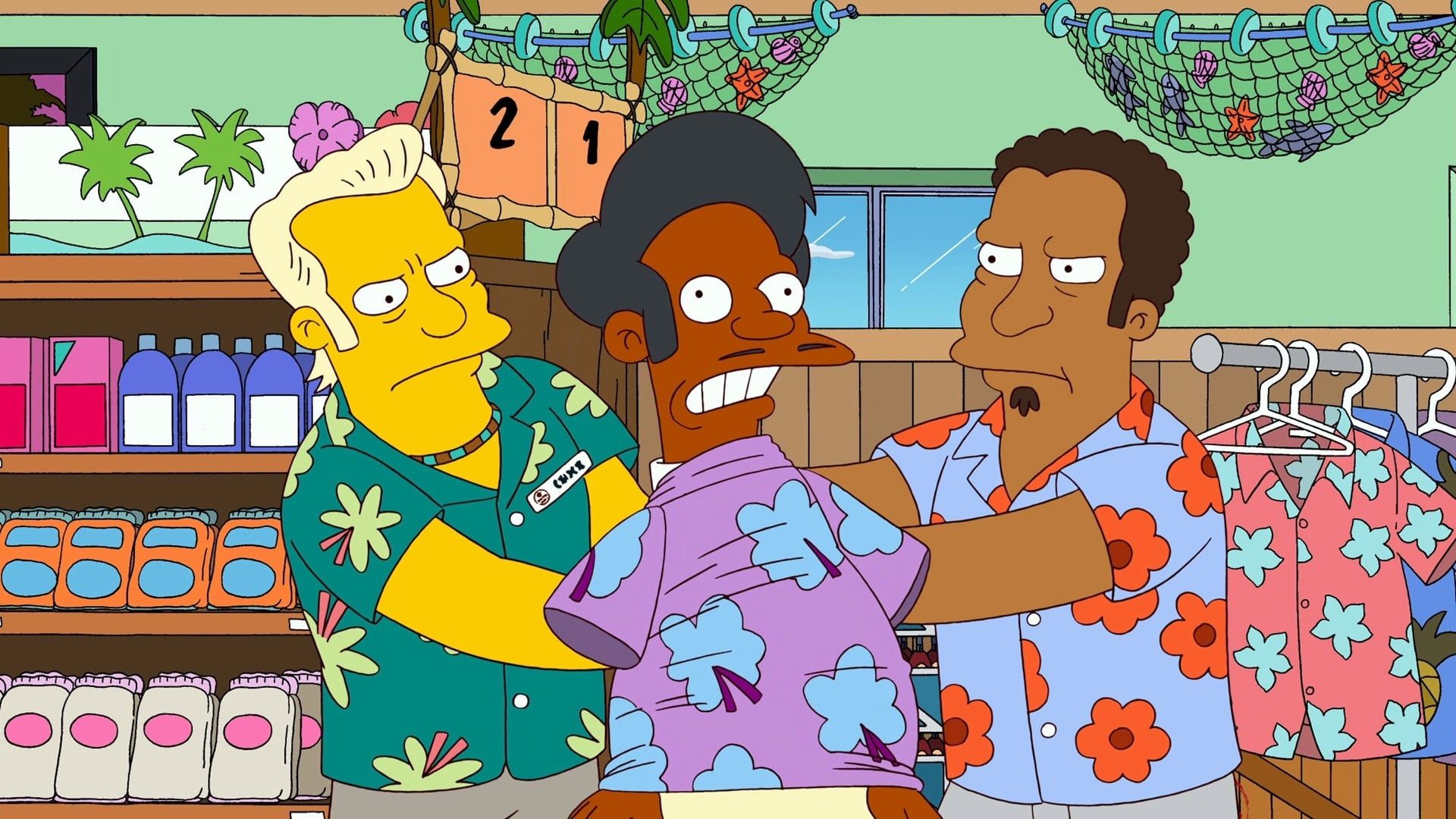 The Simpsons background
