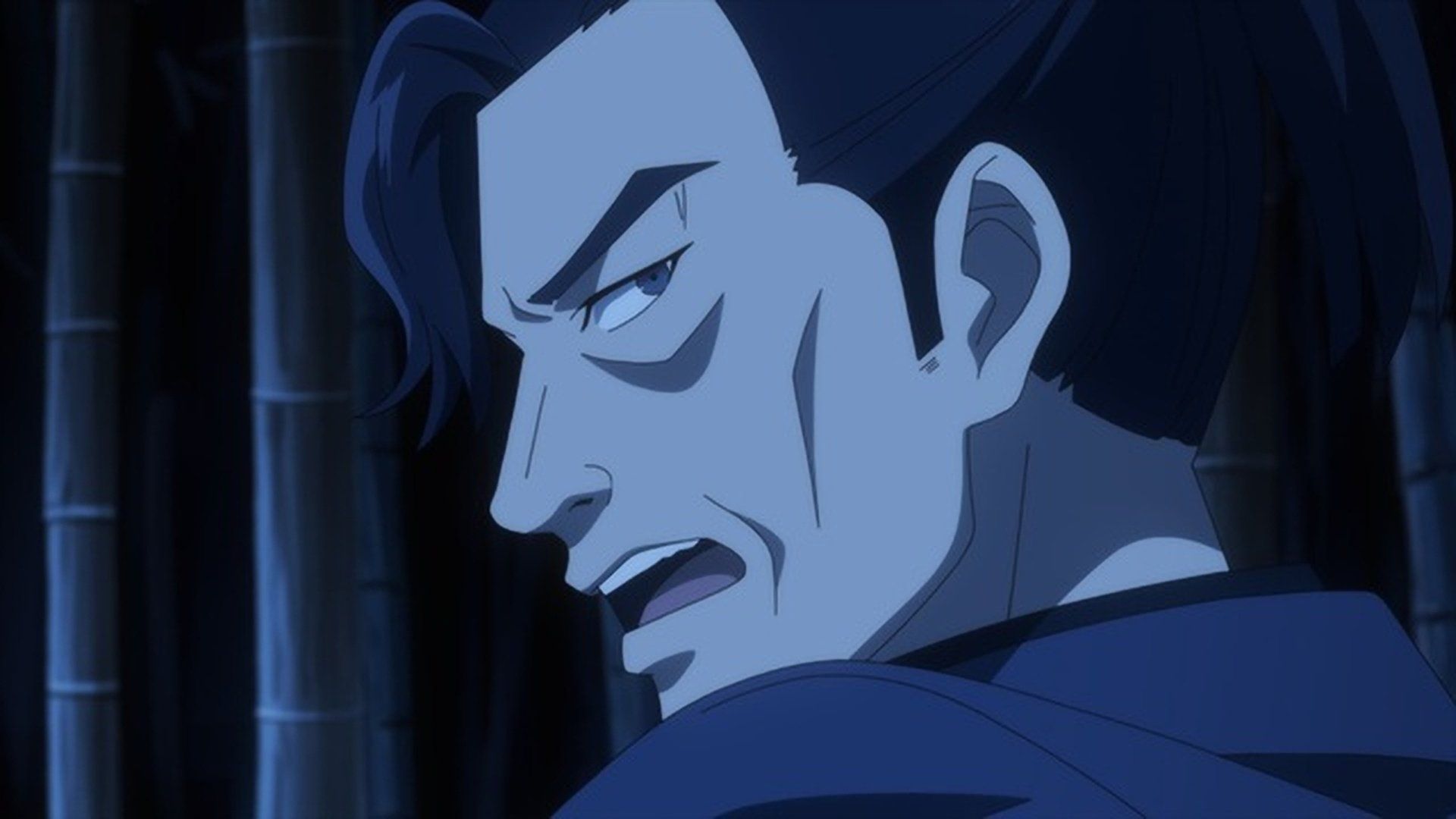 The Blue Wolves of Mibu background