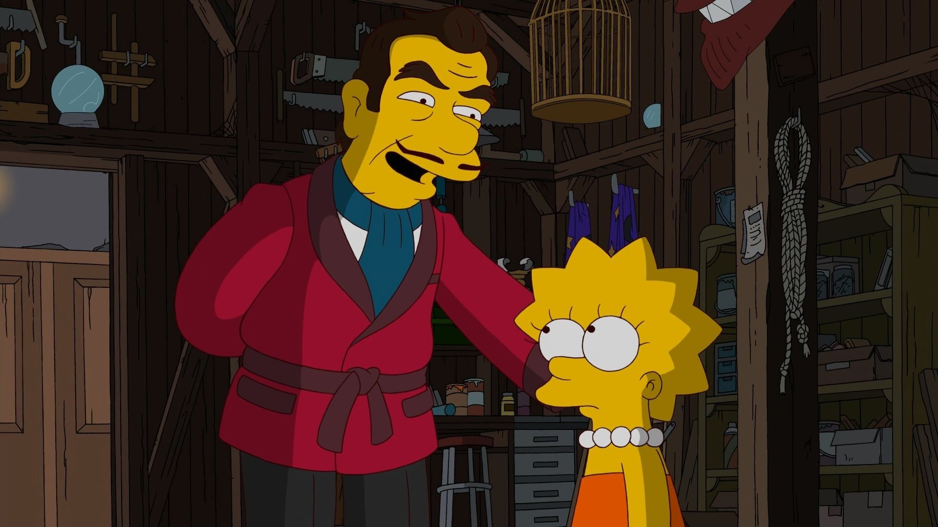 The Simpsons background