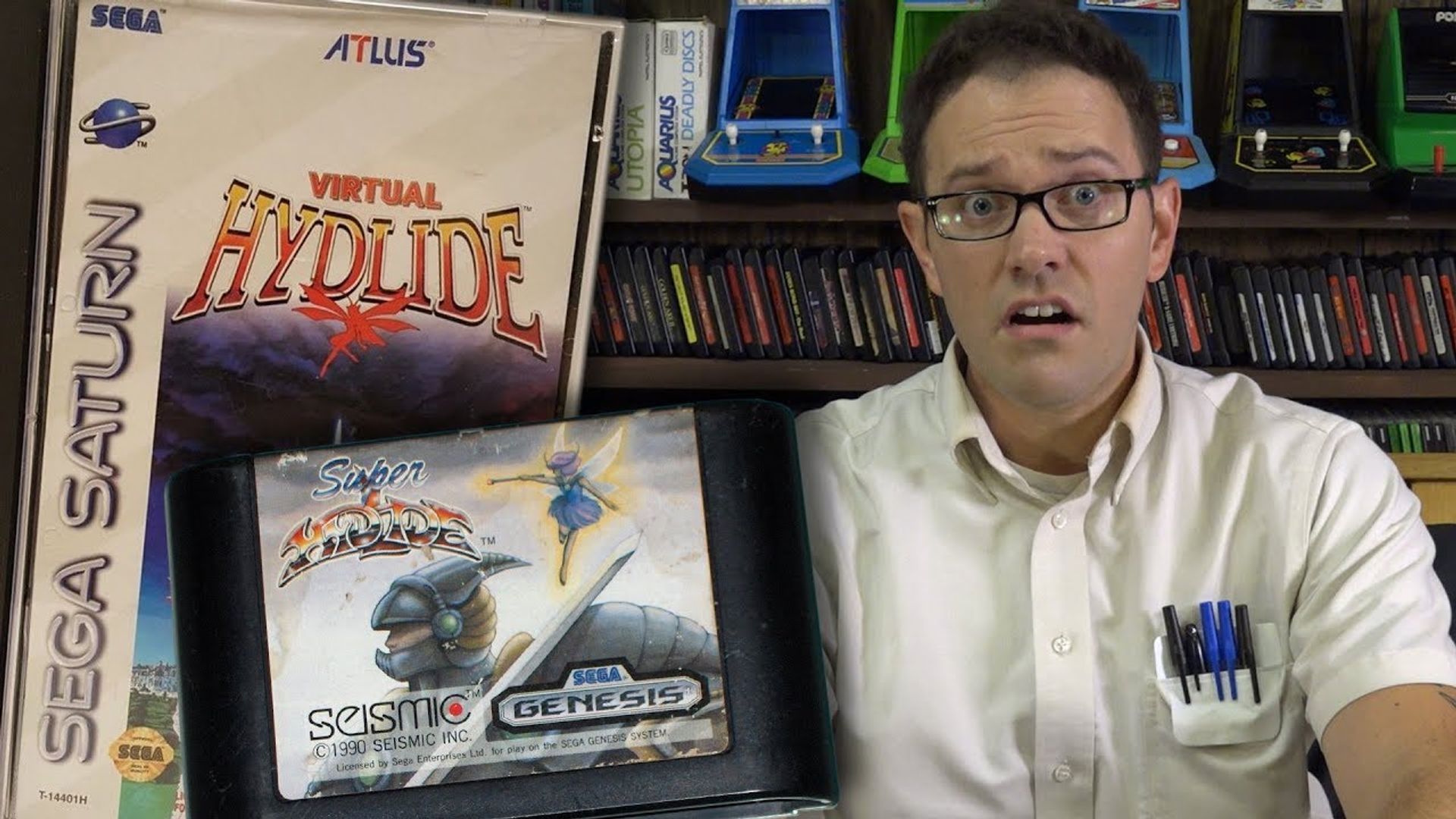 The Angry Video Game Nerd background