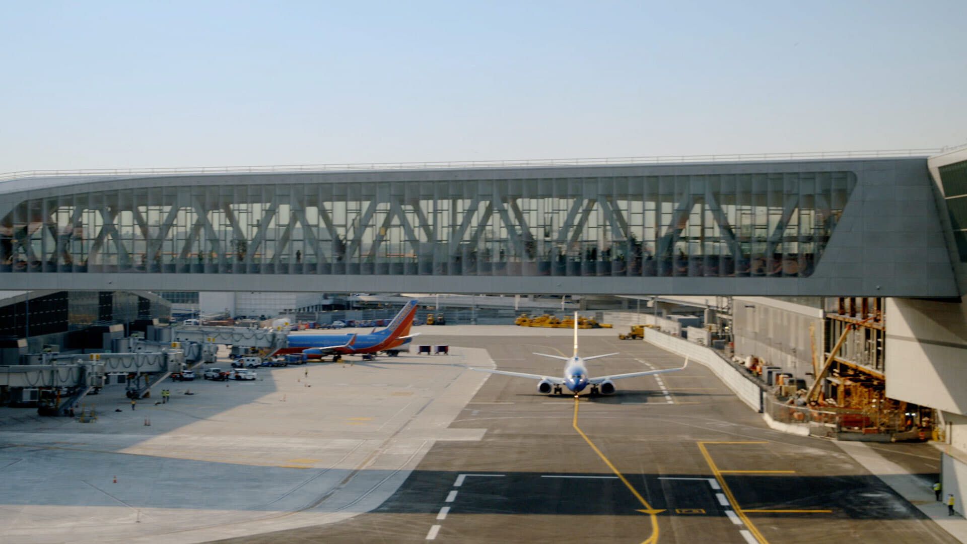 New York Super Airport background