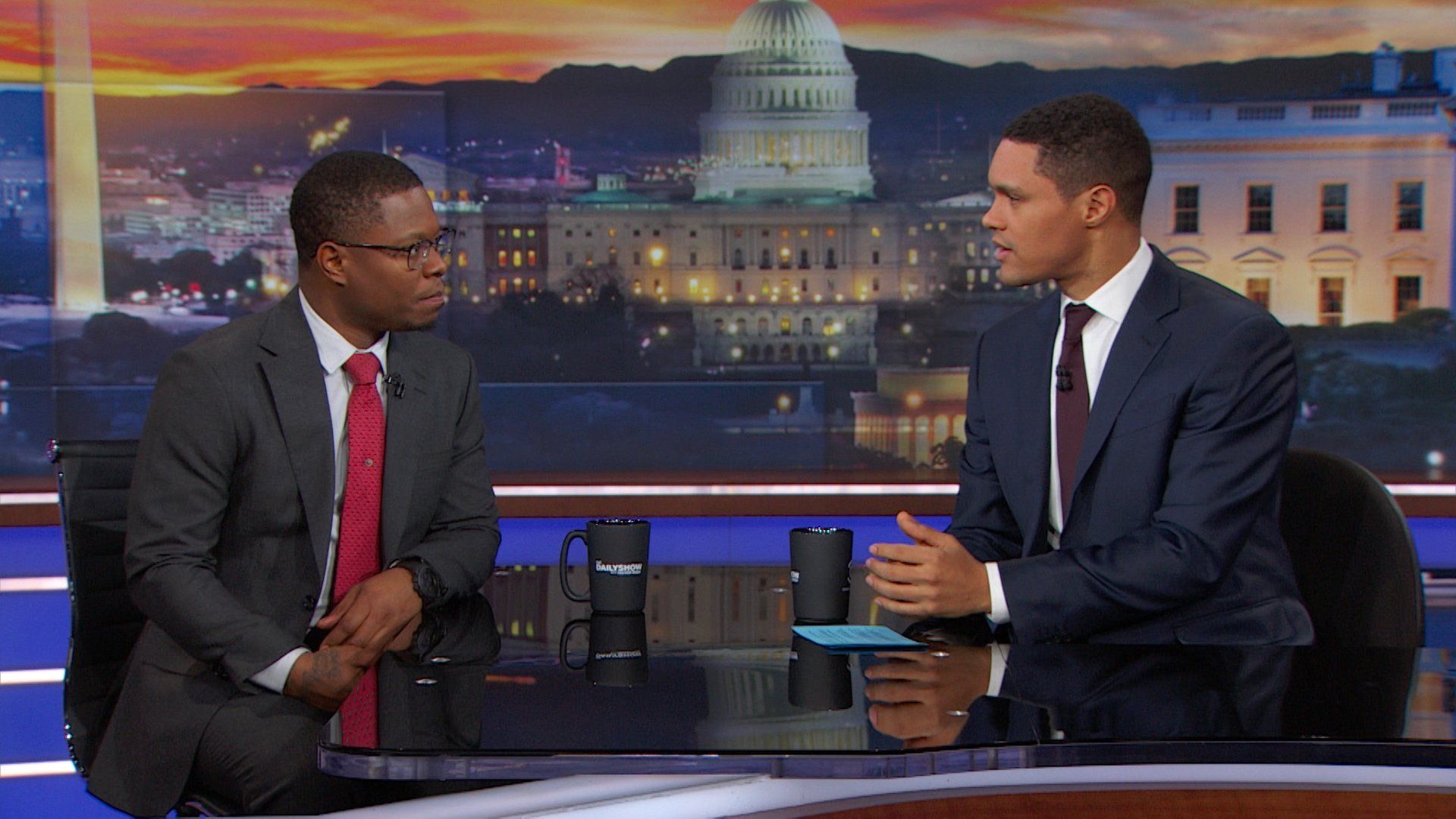 The Daily Show background