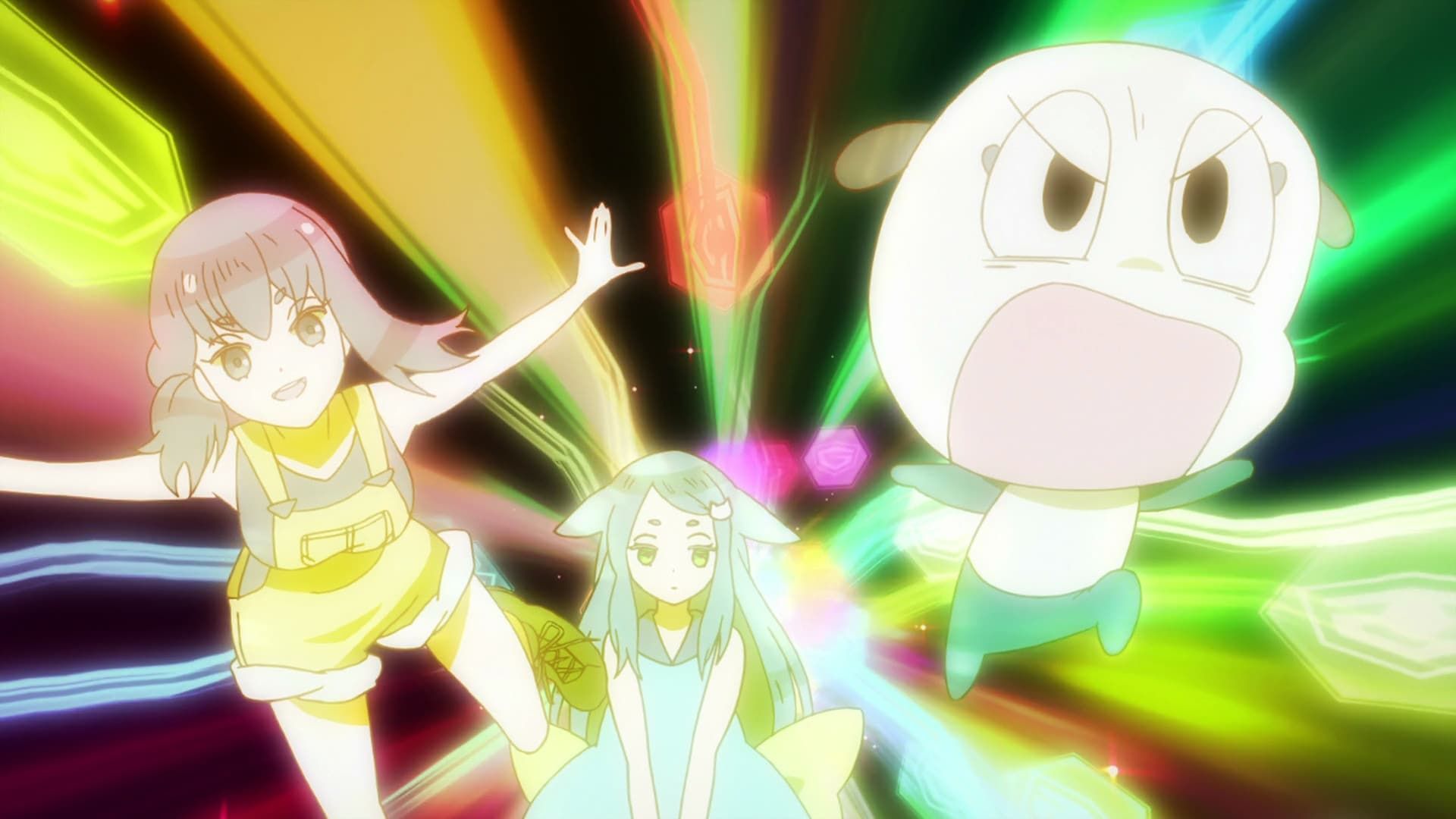 Gatchaman Crowds background
