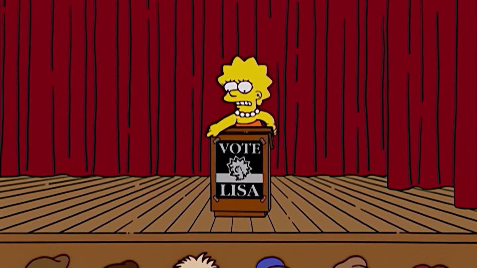 The Simpsons background
