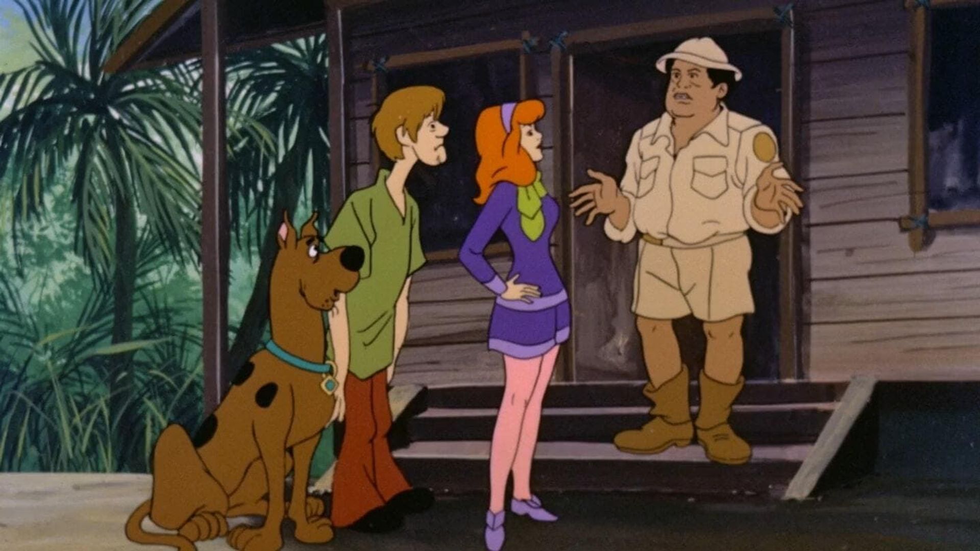 The New Scooby and Scrappy-Doo Show background