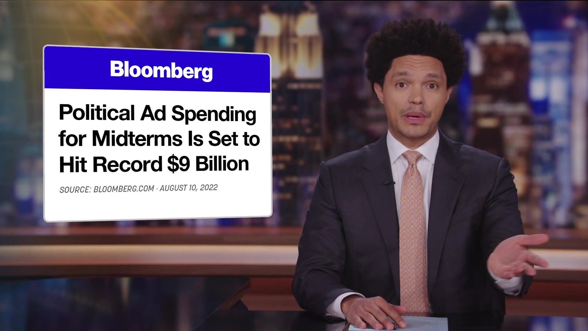 The Daily Show background