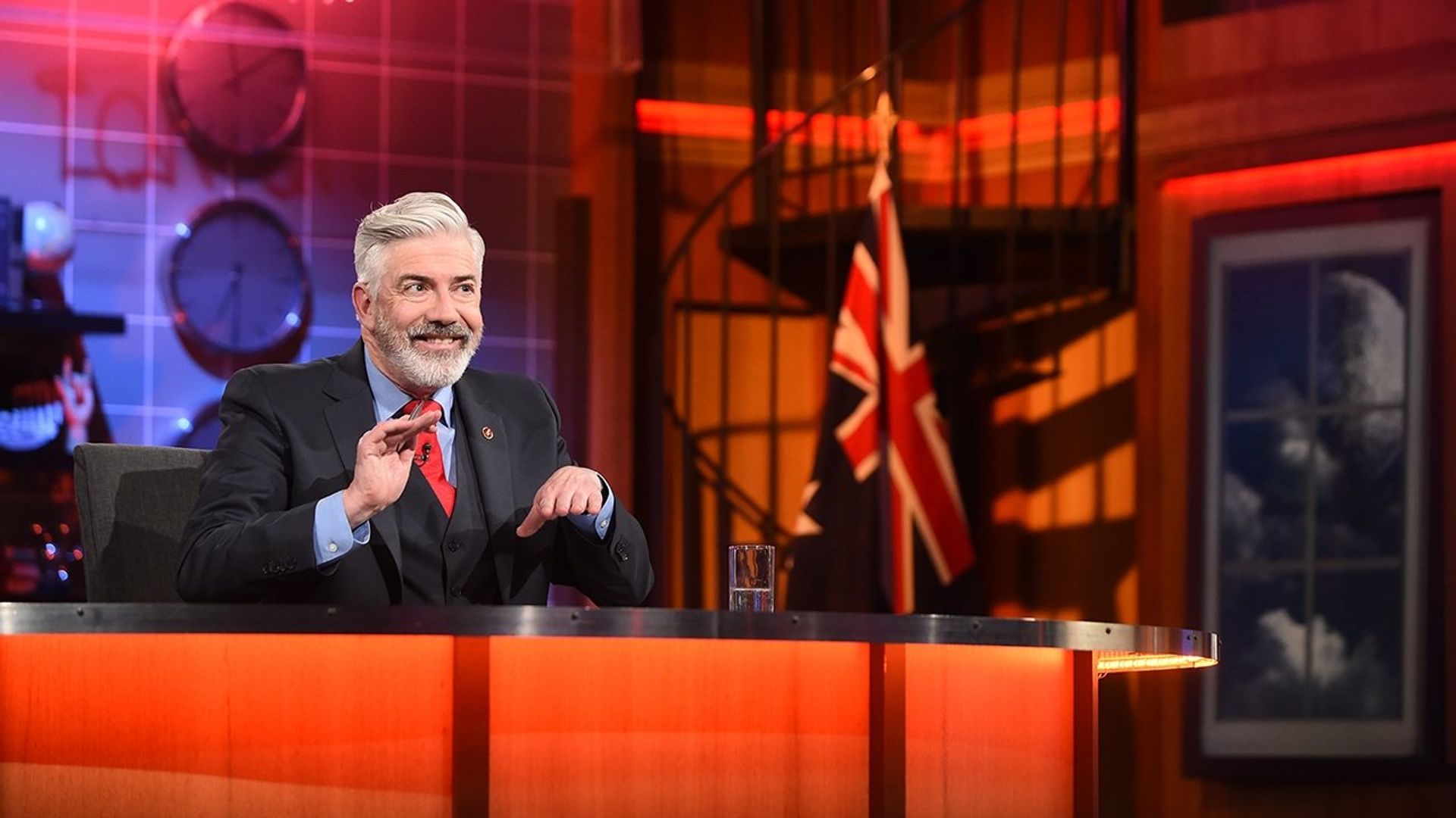 Shaun Micallef's Mad as Hell background