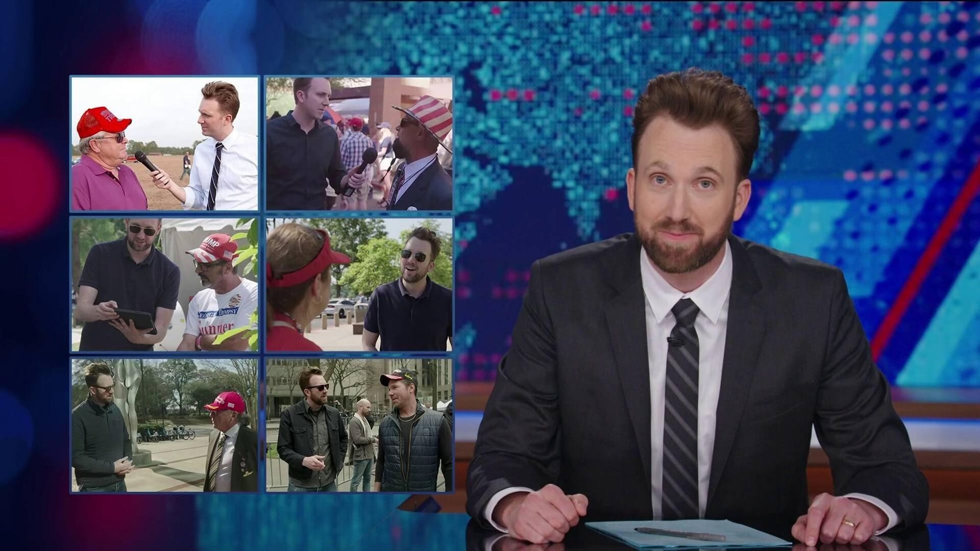 The Daily Show background