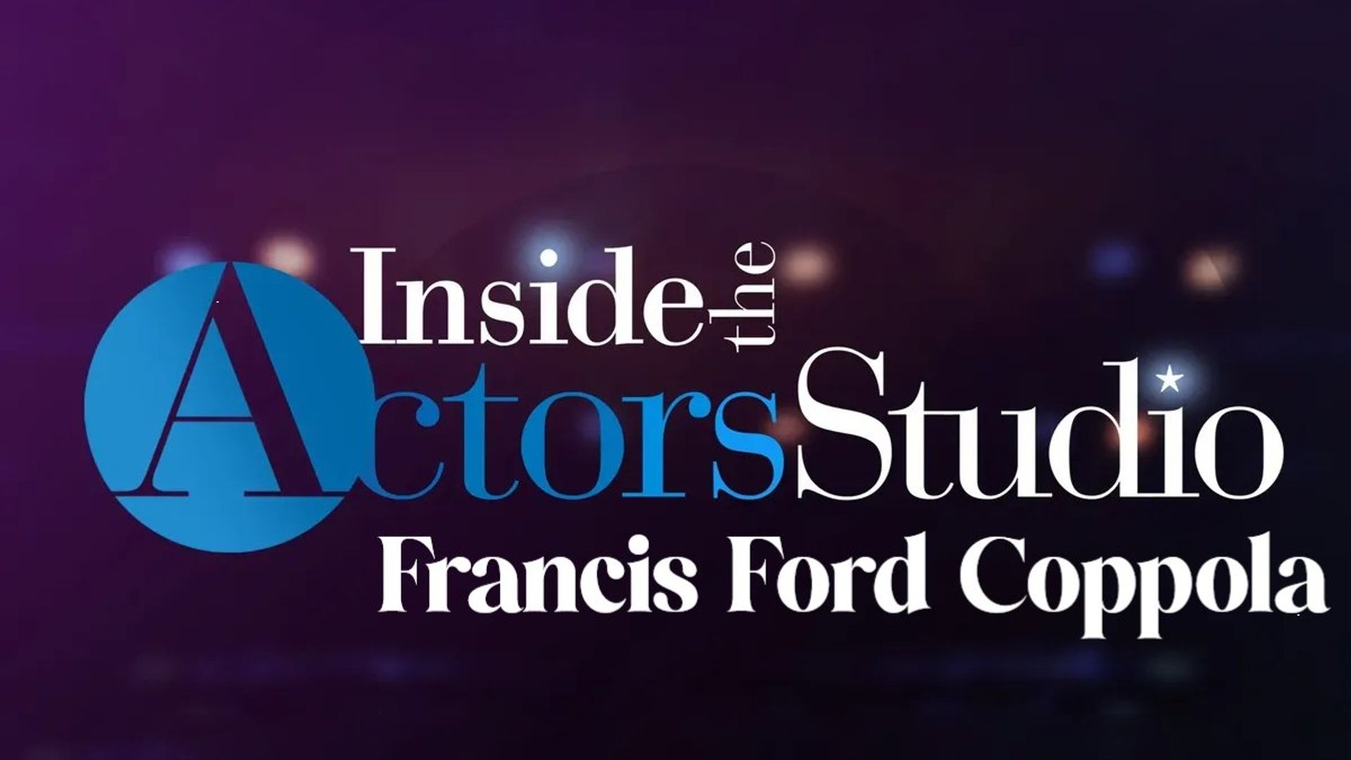Inside the Actors Studio background