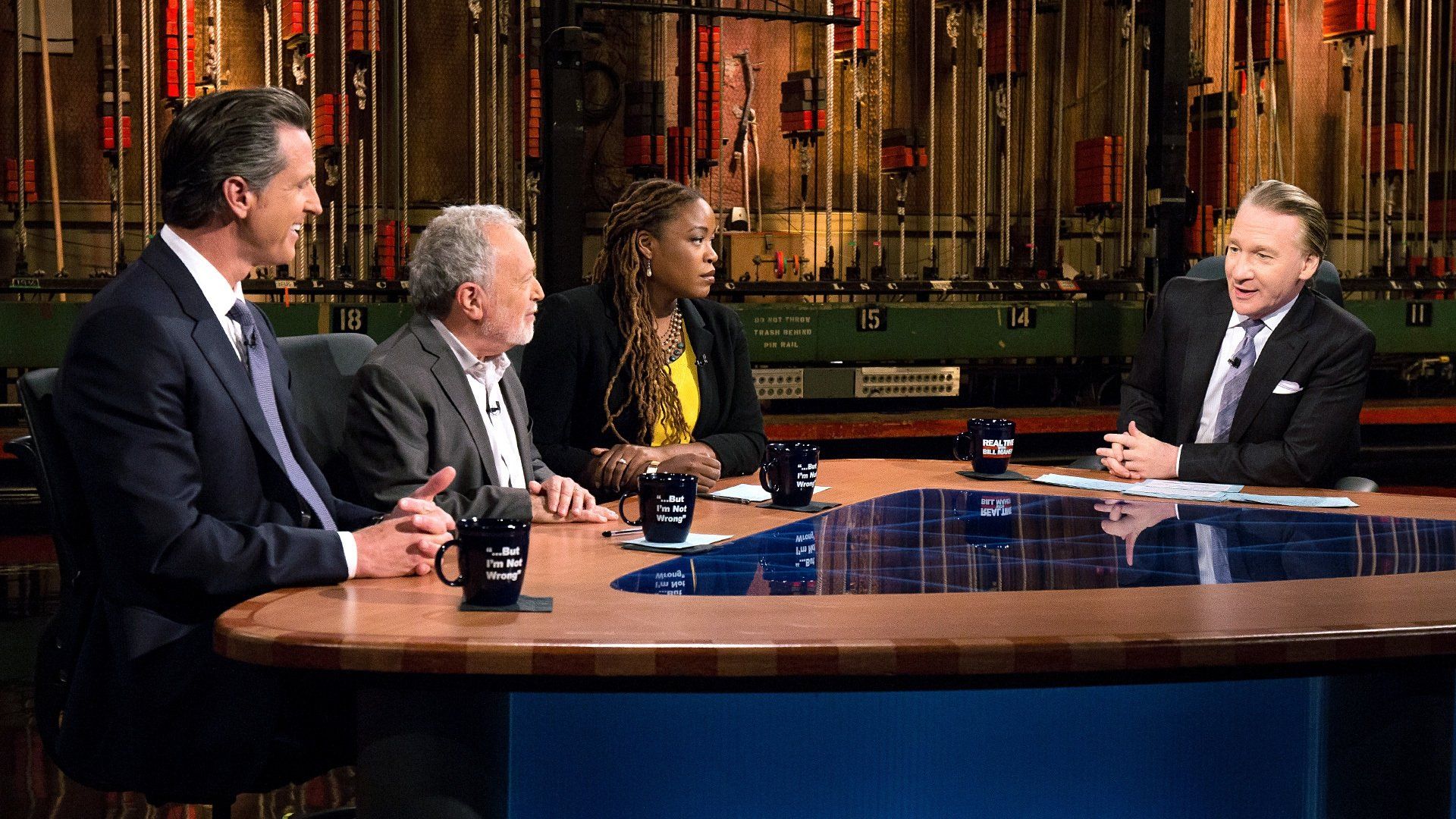 Real Time with Bill Maher background