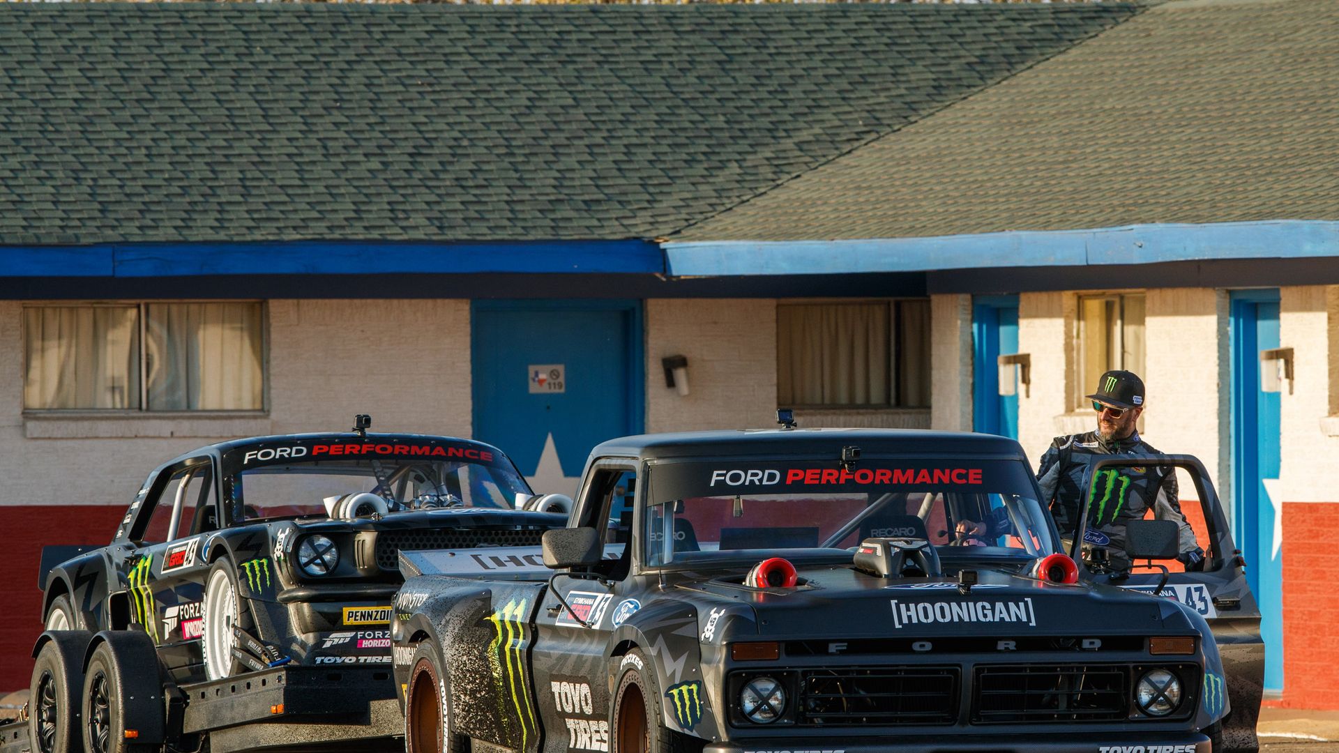 The Gymkhana Files background