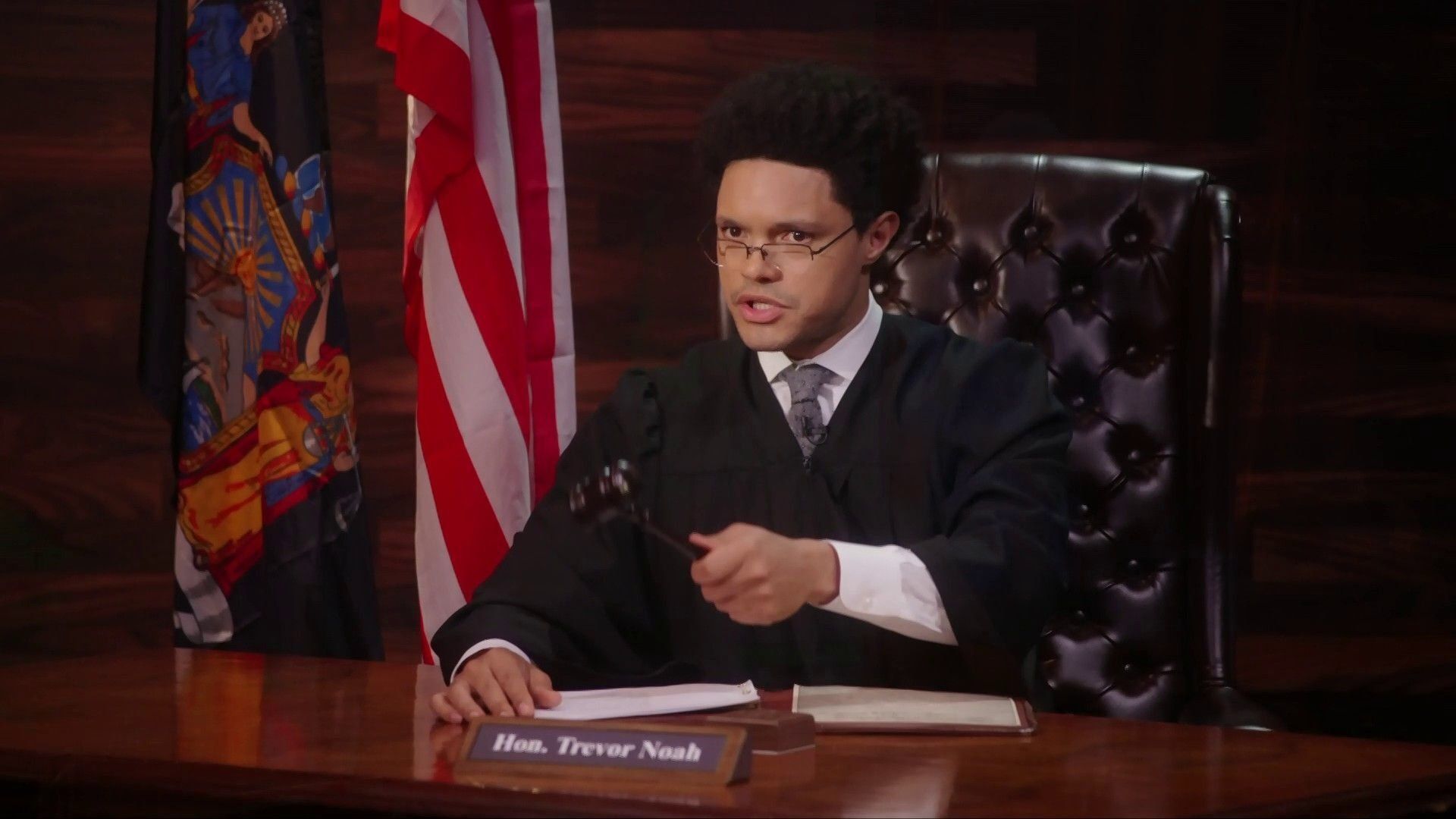 The Daily Show background