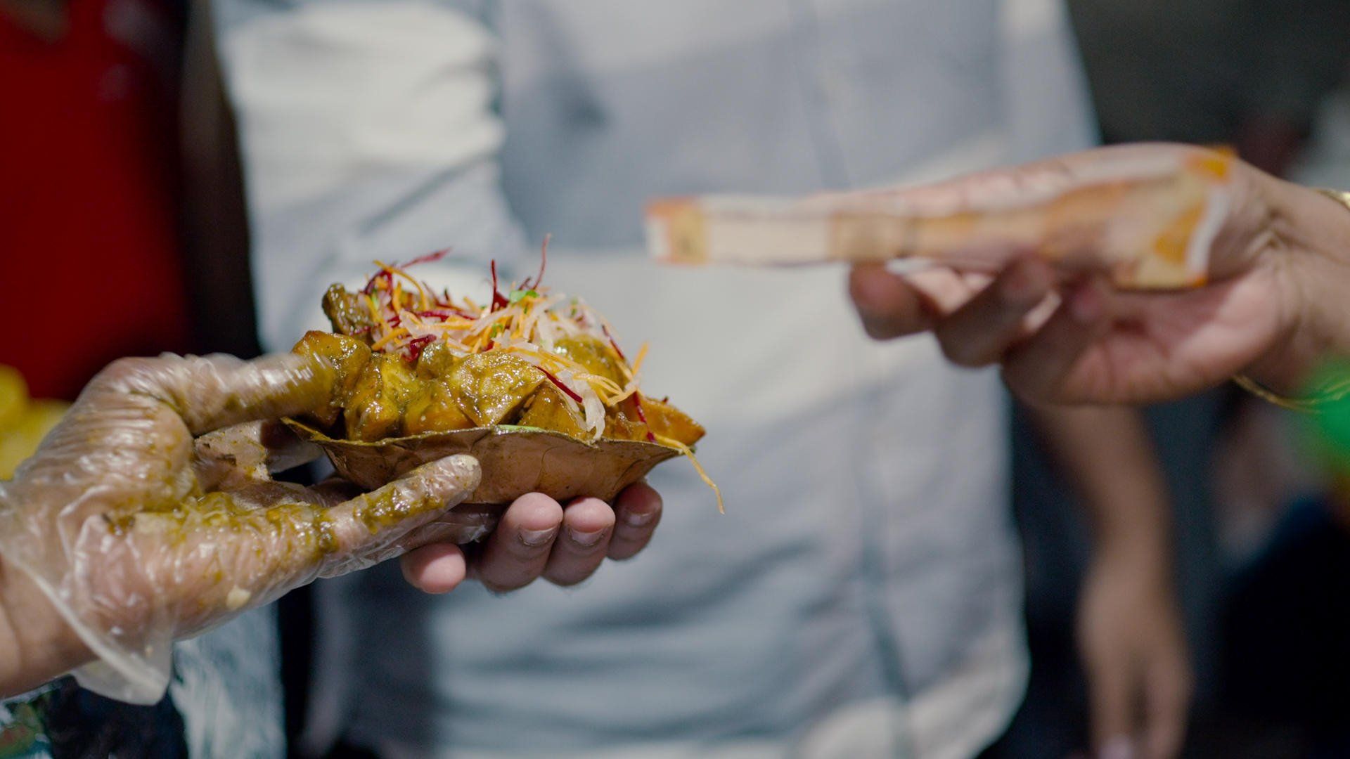 Street Food: Asia background