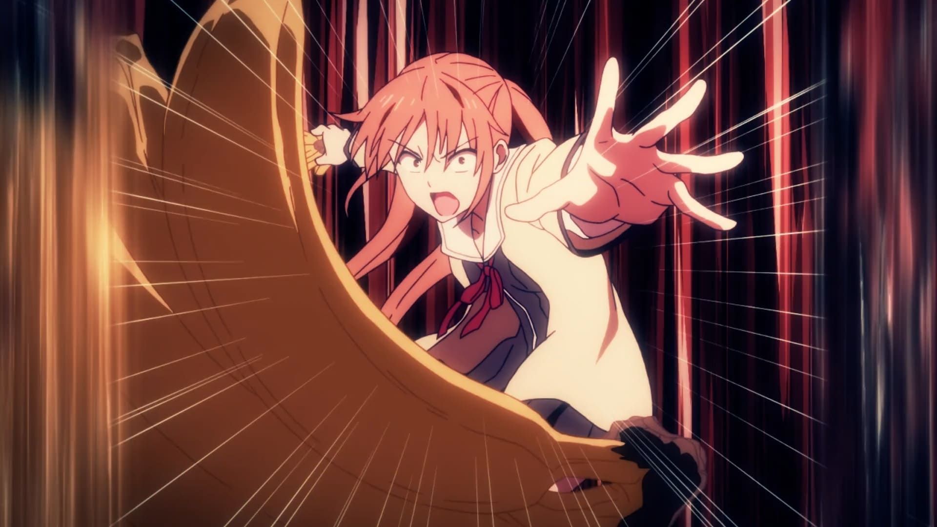 Aho Girl background
