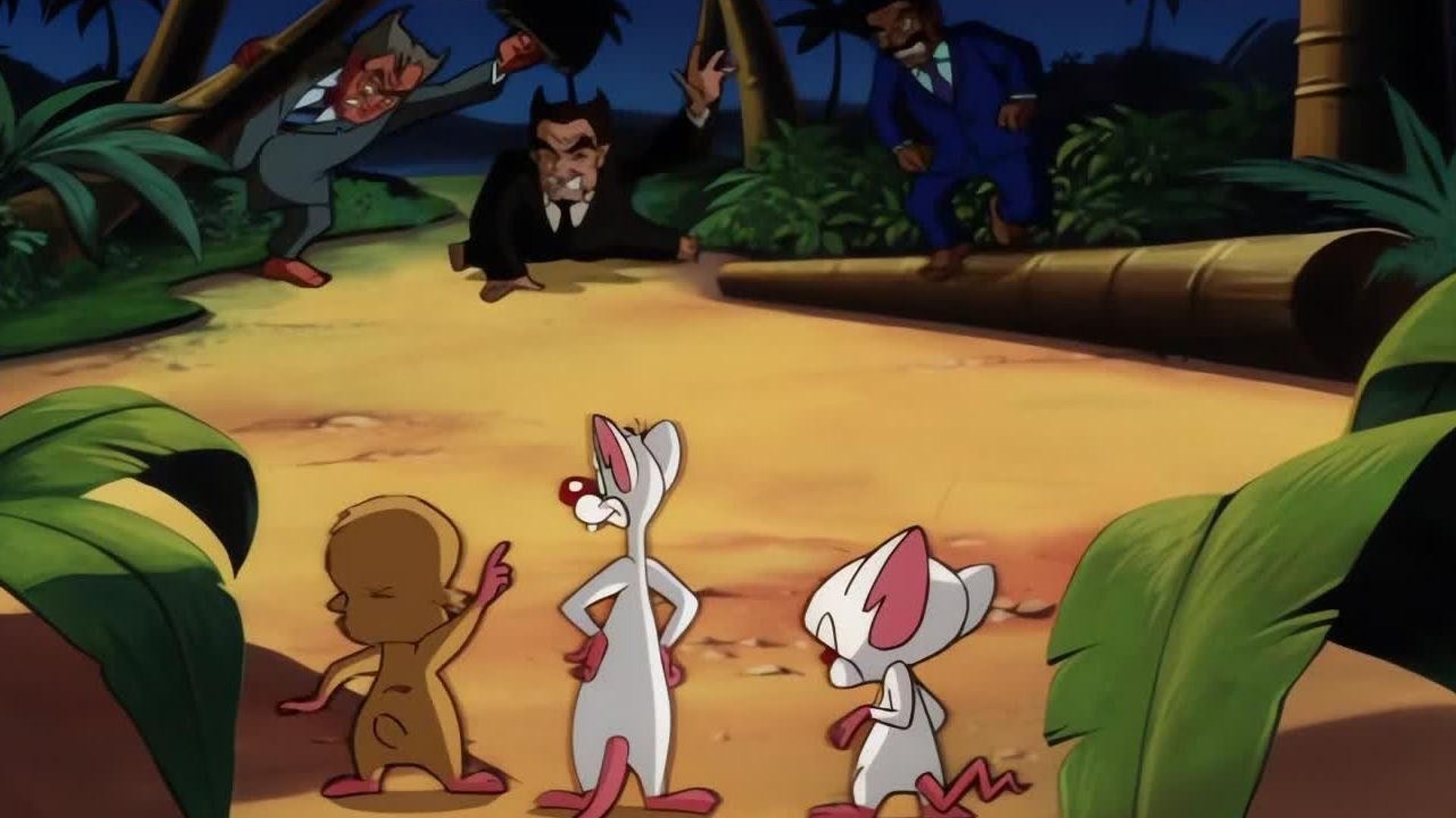 Pinky and the Brain background