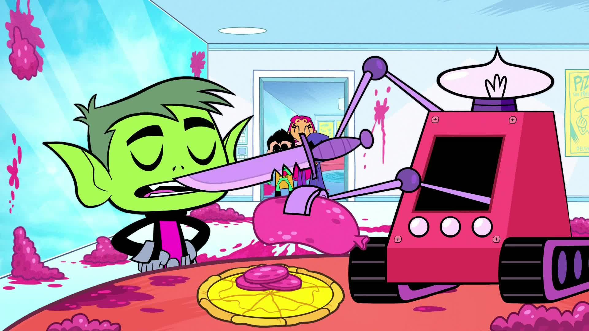 Teen Titans Go! background