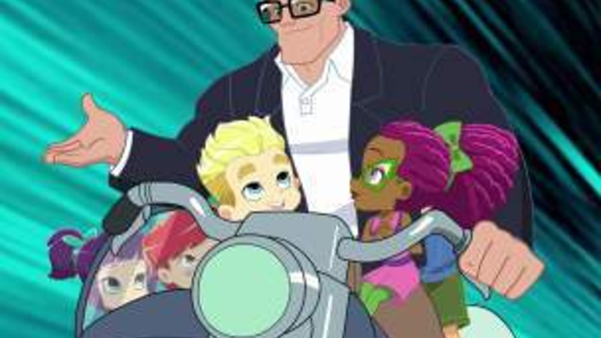 Superhero Kindergarten background