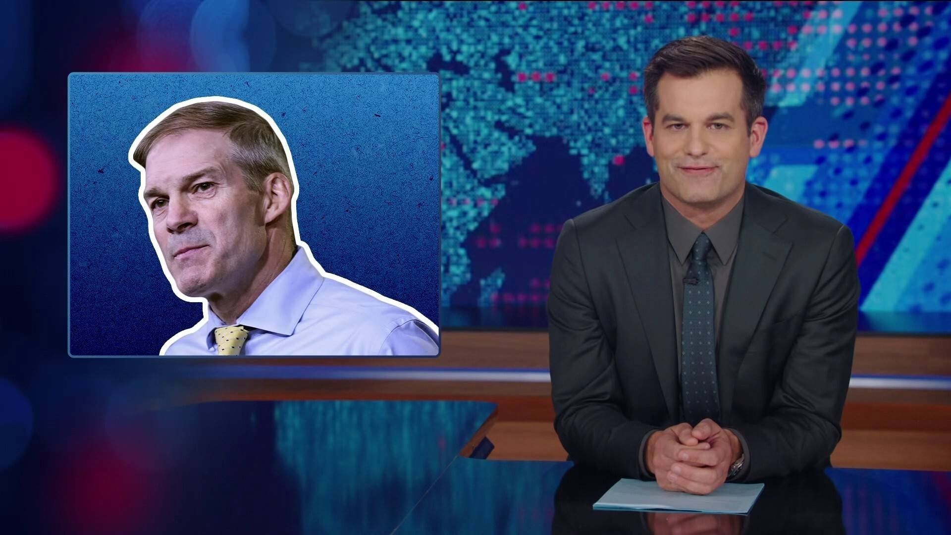 The Daily Show background