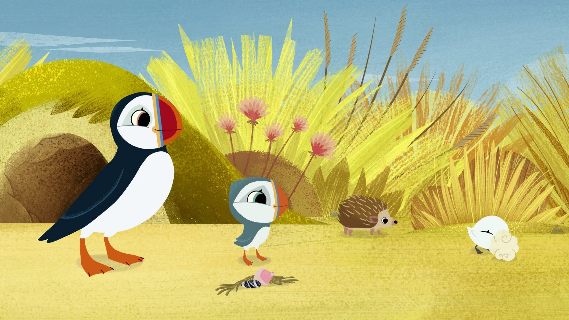 Puffin Rock background