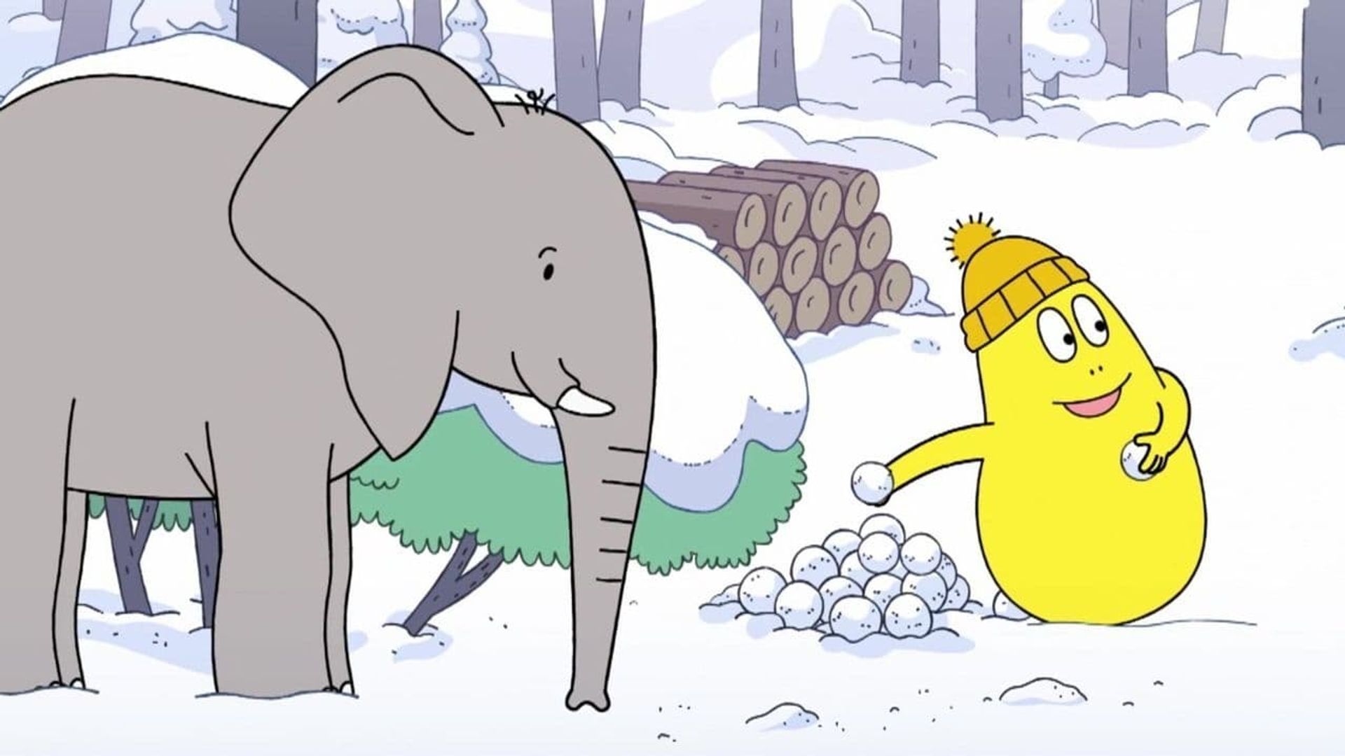 Barbapapa - One Big Happy Family background