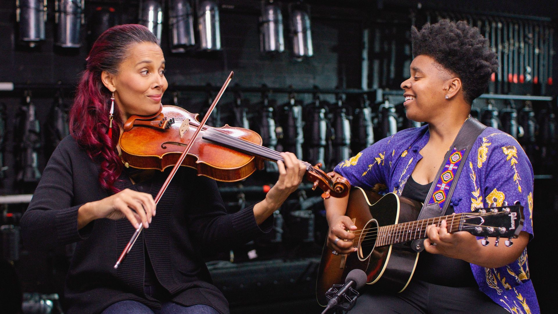 My Music with Rhiannon Giddens background