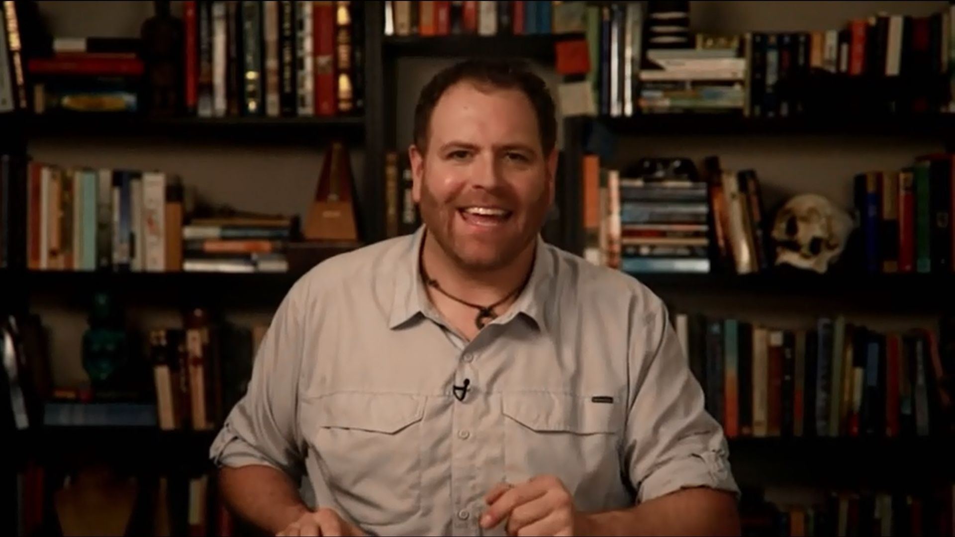 Josh Gates Tonight background