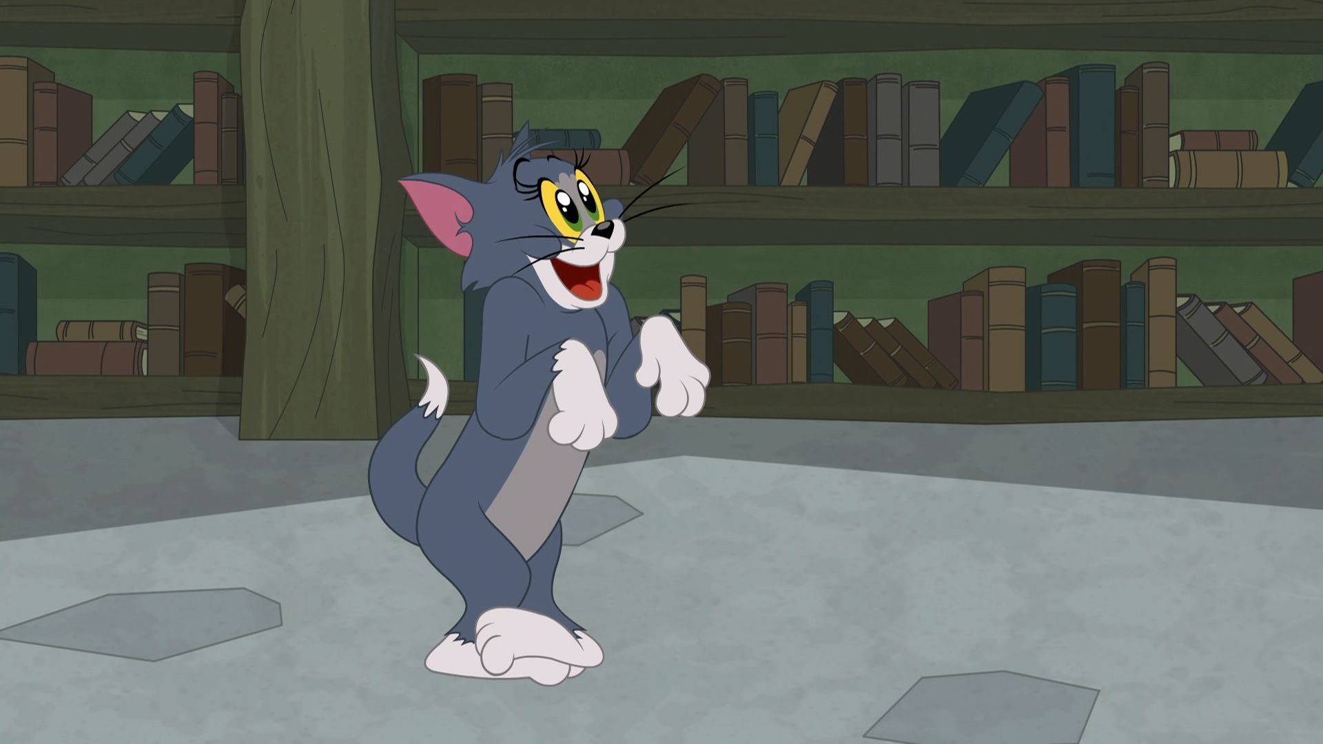 The Tom and Jerry Show background