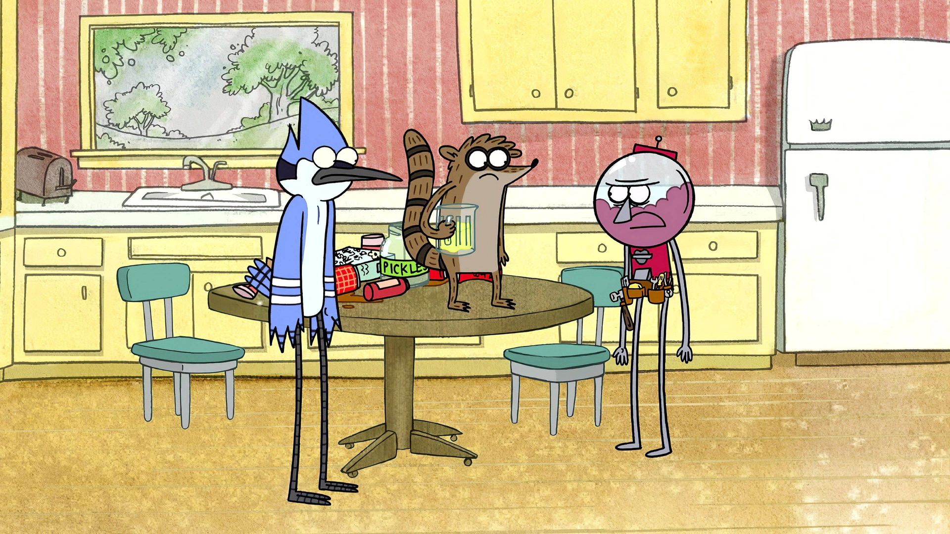 Regular Show background