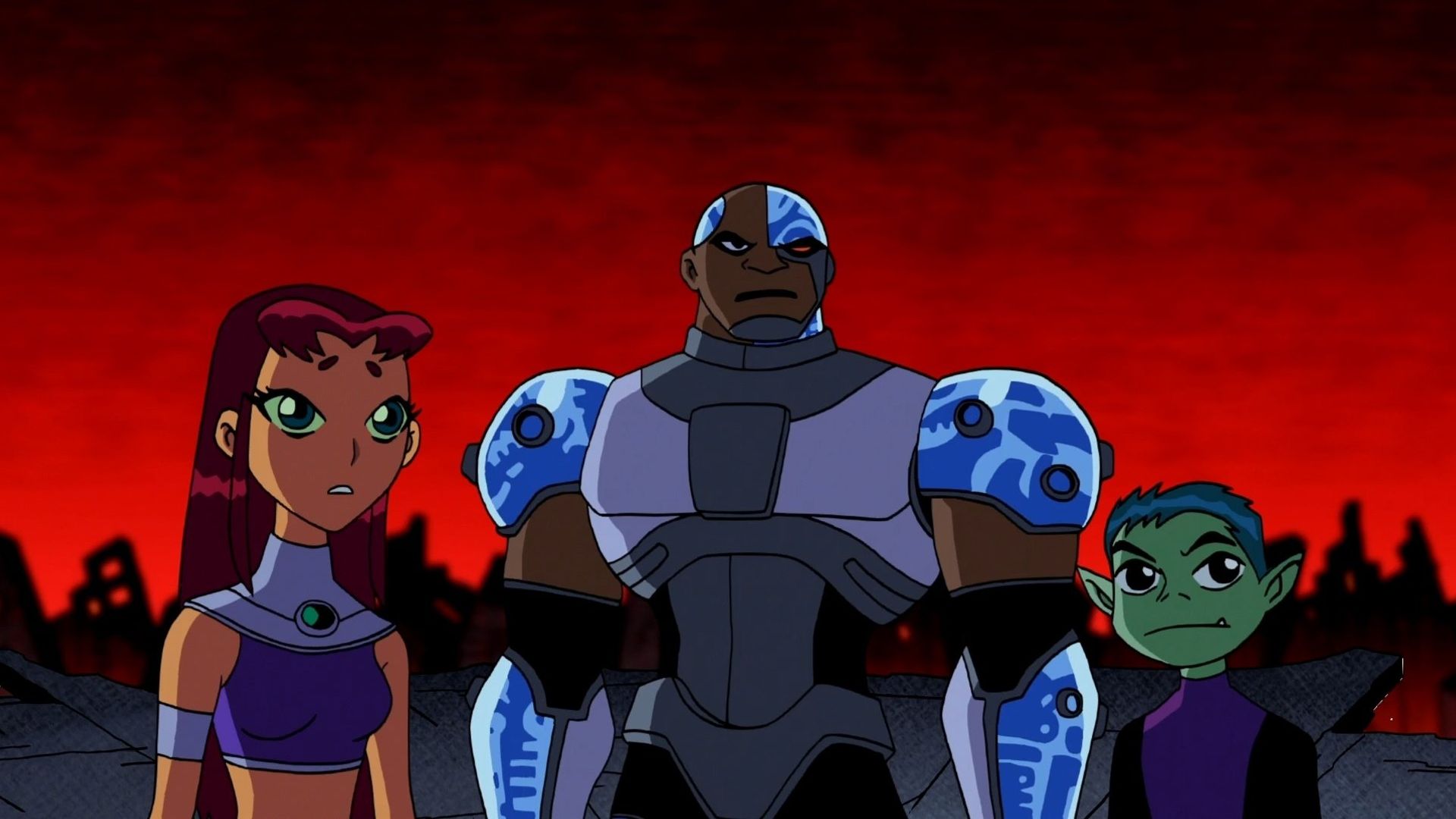 Teen Titans background
