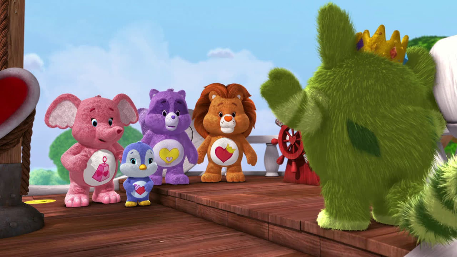 Care Bears and Cousins background