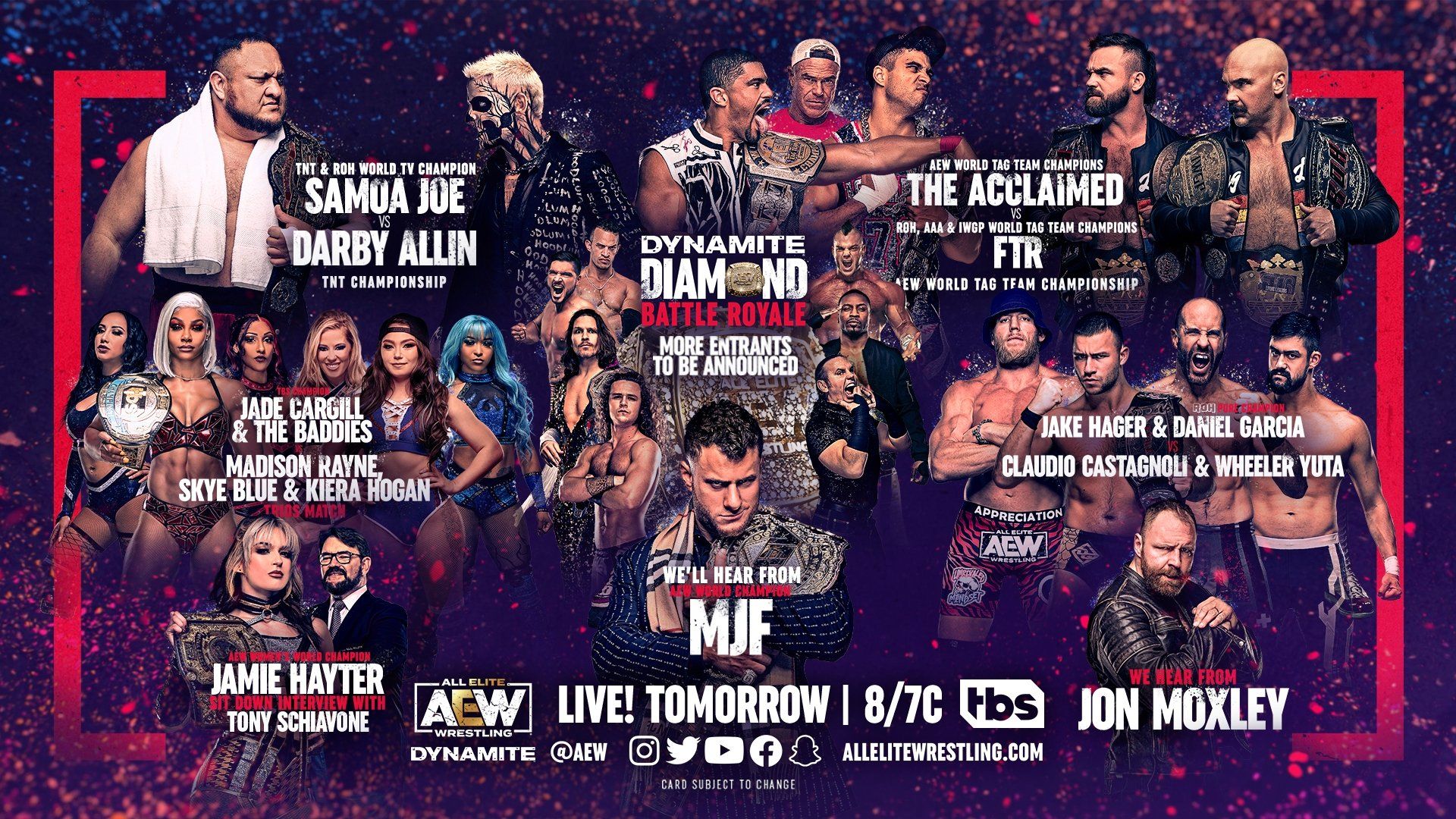 All Elite Wrestling: Dynamite background
