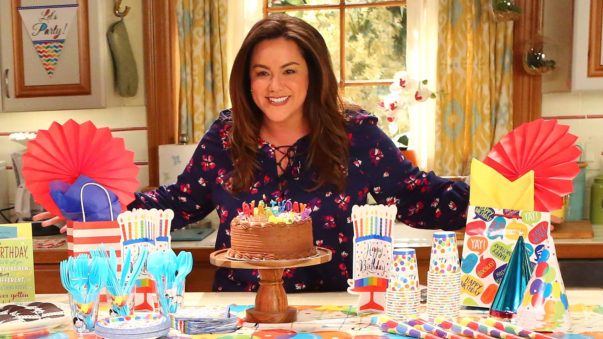 American Housewife background