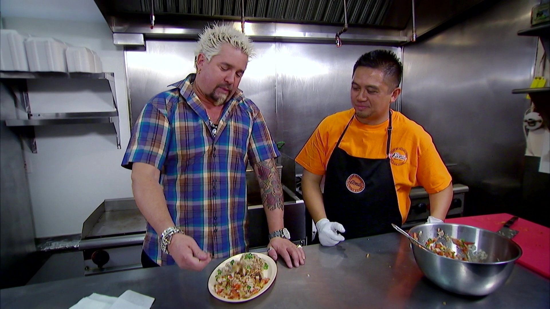 Diners, Drive-ins and Dives background