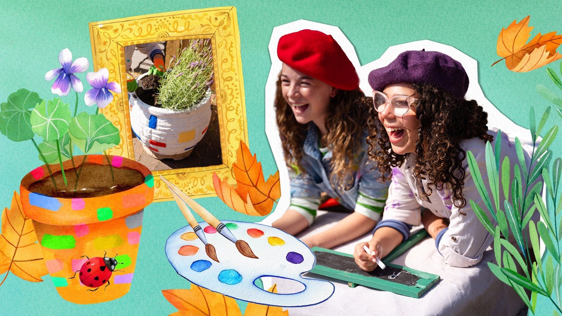 Gardening Australia Junior background