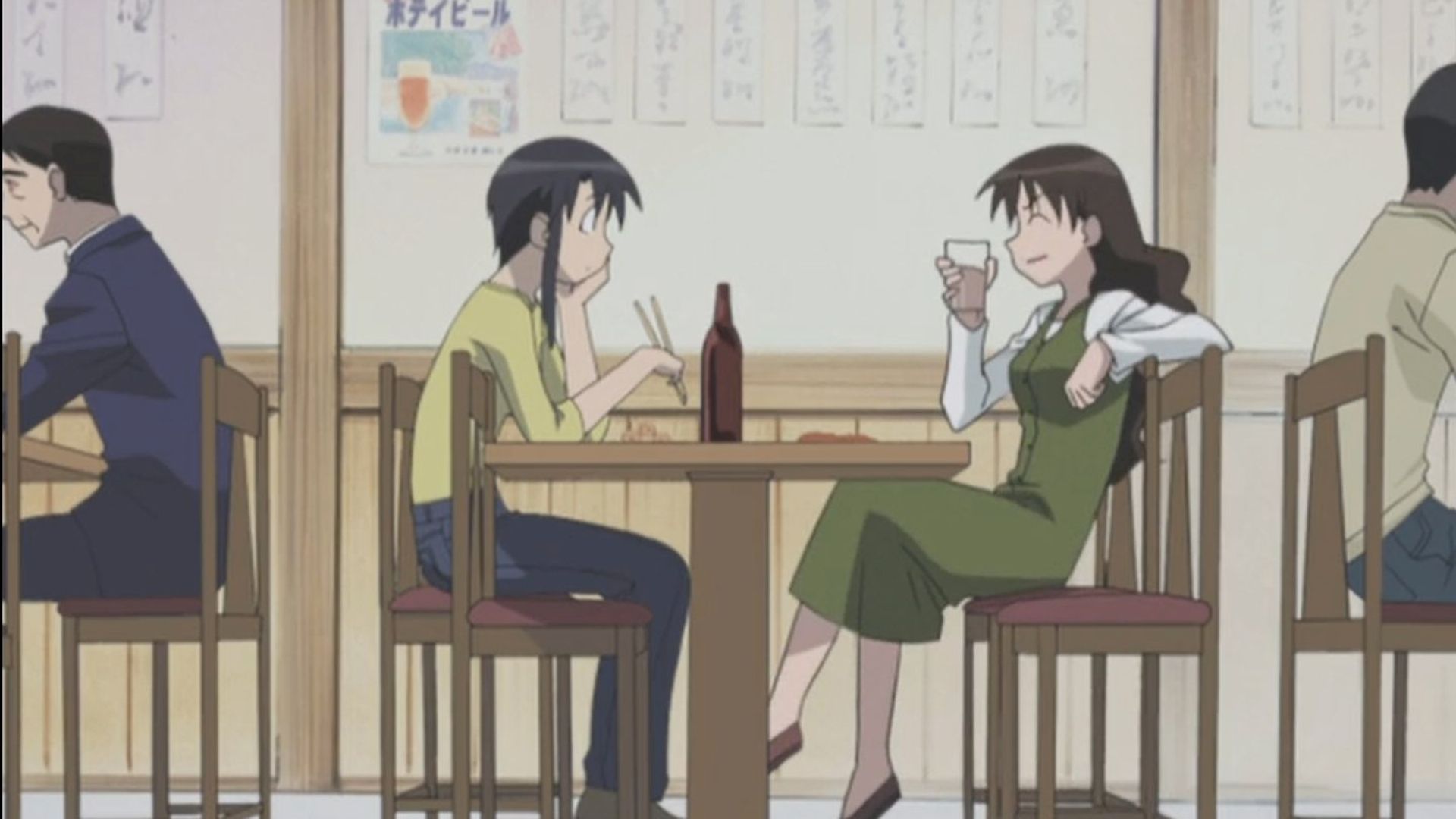 Azumanga Daioh: The Animation background