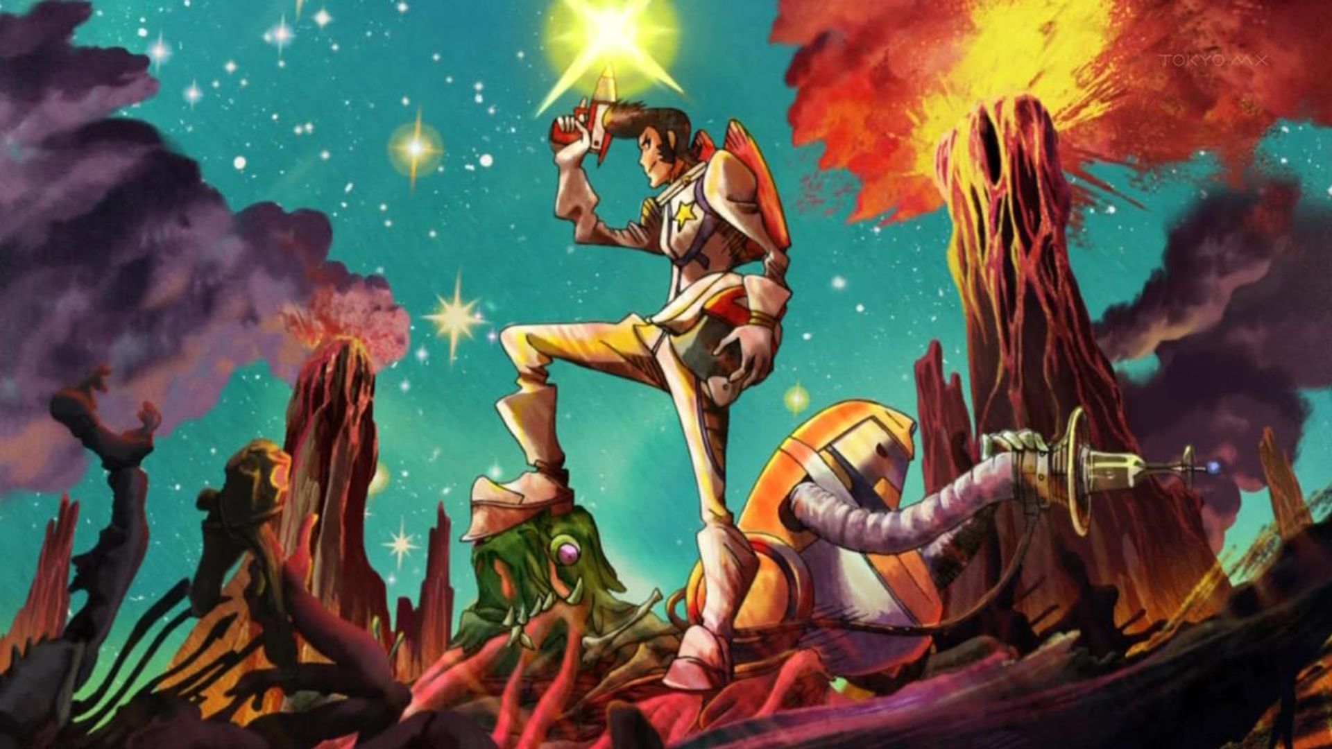 Space Dandy background