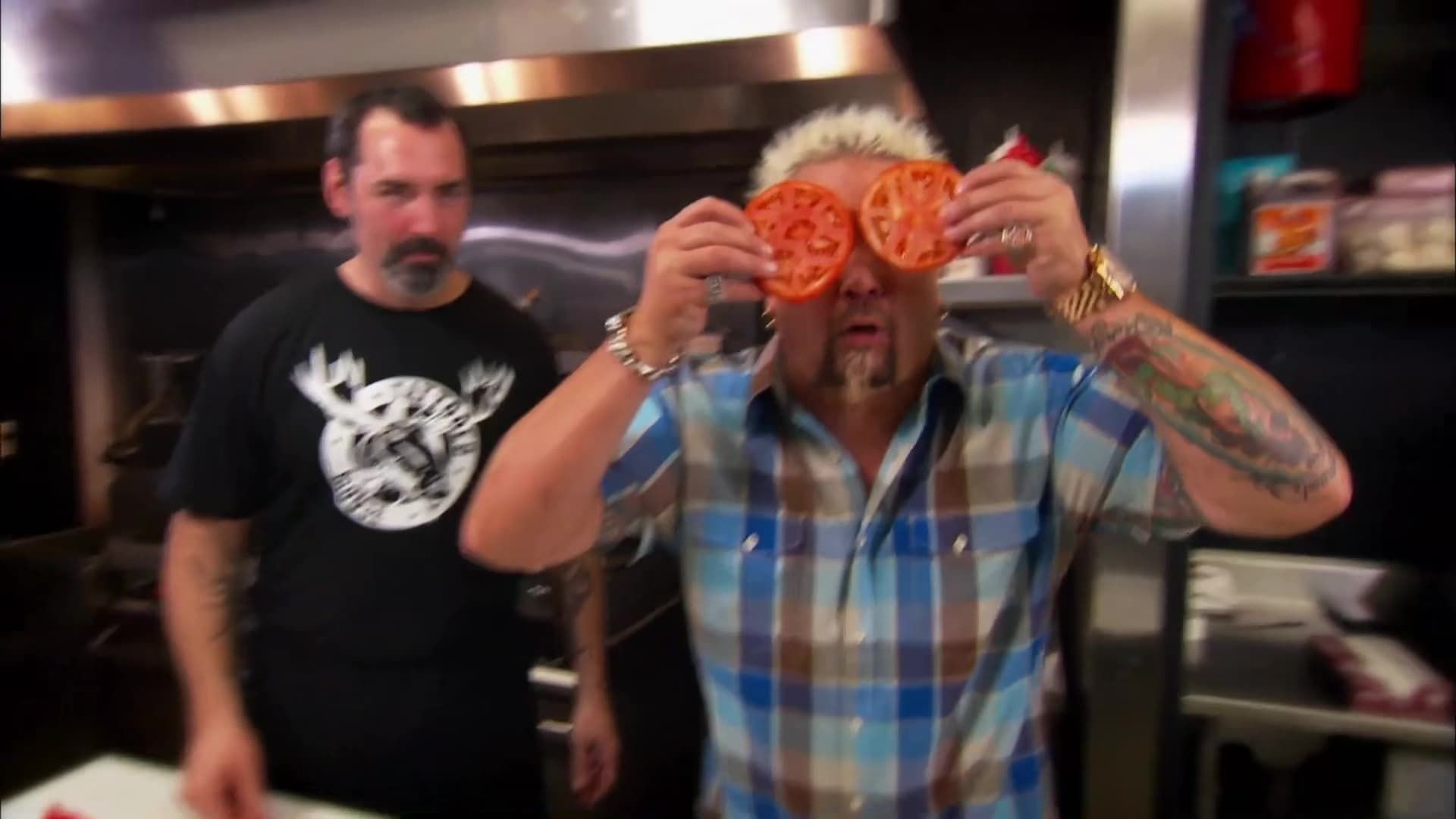 Diners, Drive-ins and Dives background