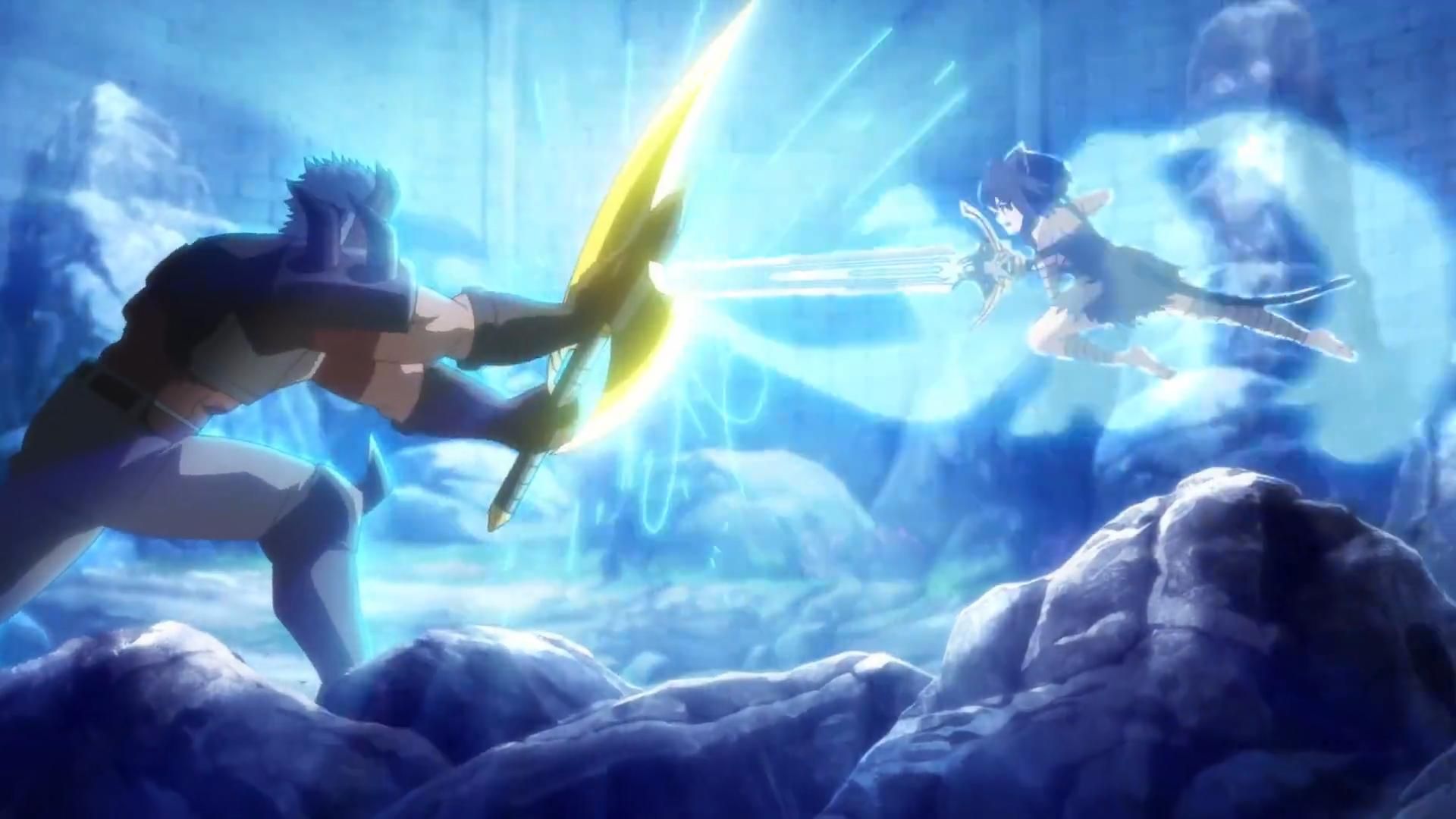 Reincarnated as a Sword background