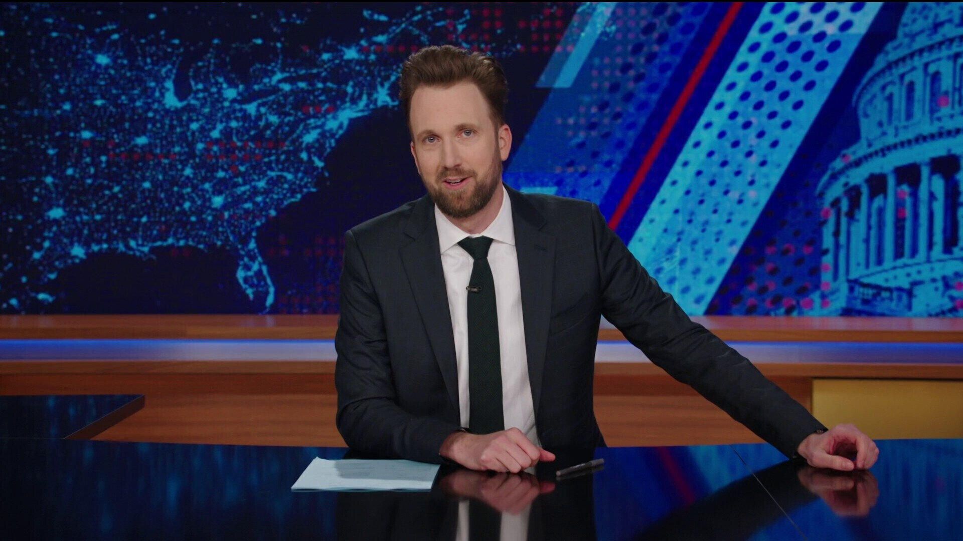 The Daily Show background