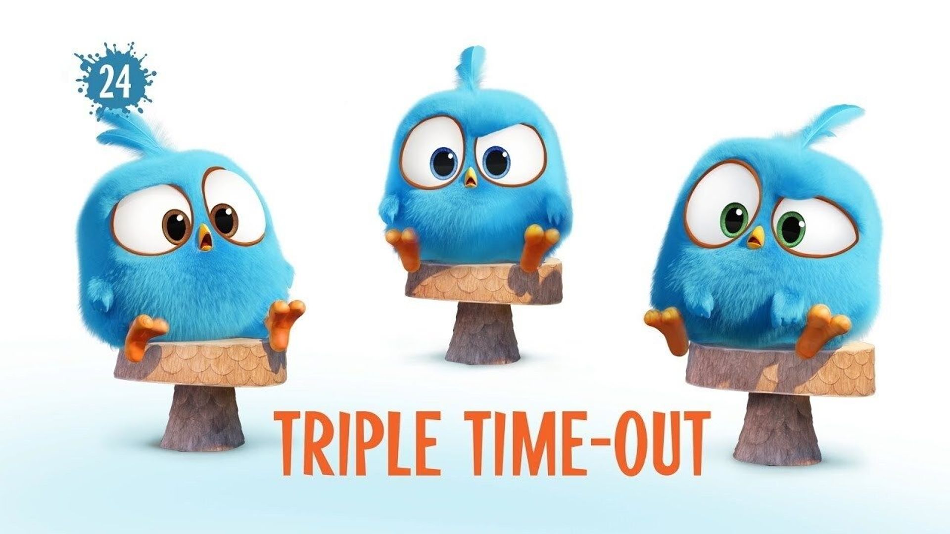 Angry Birds Blues background
